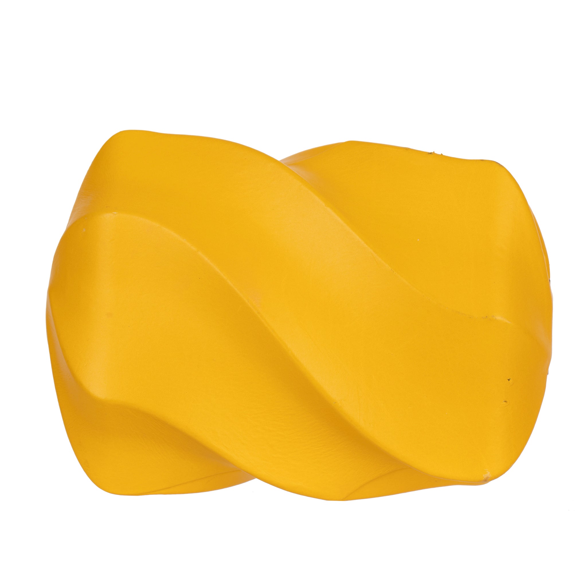 Bottega Veneta Yellow Whirl Spiral Clutch