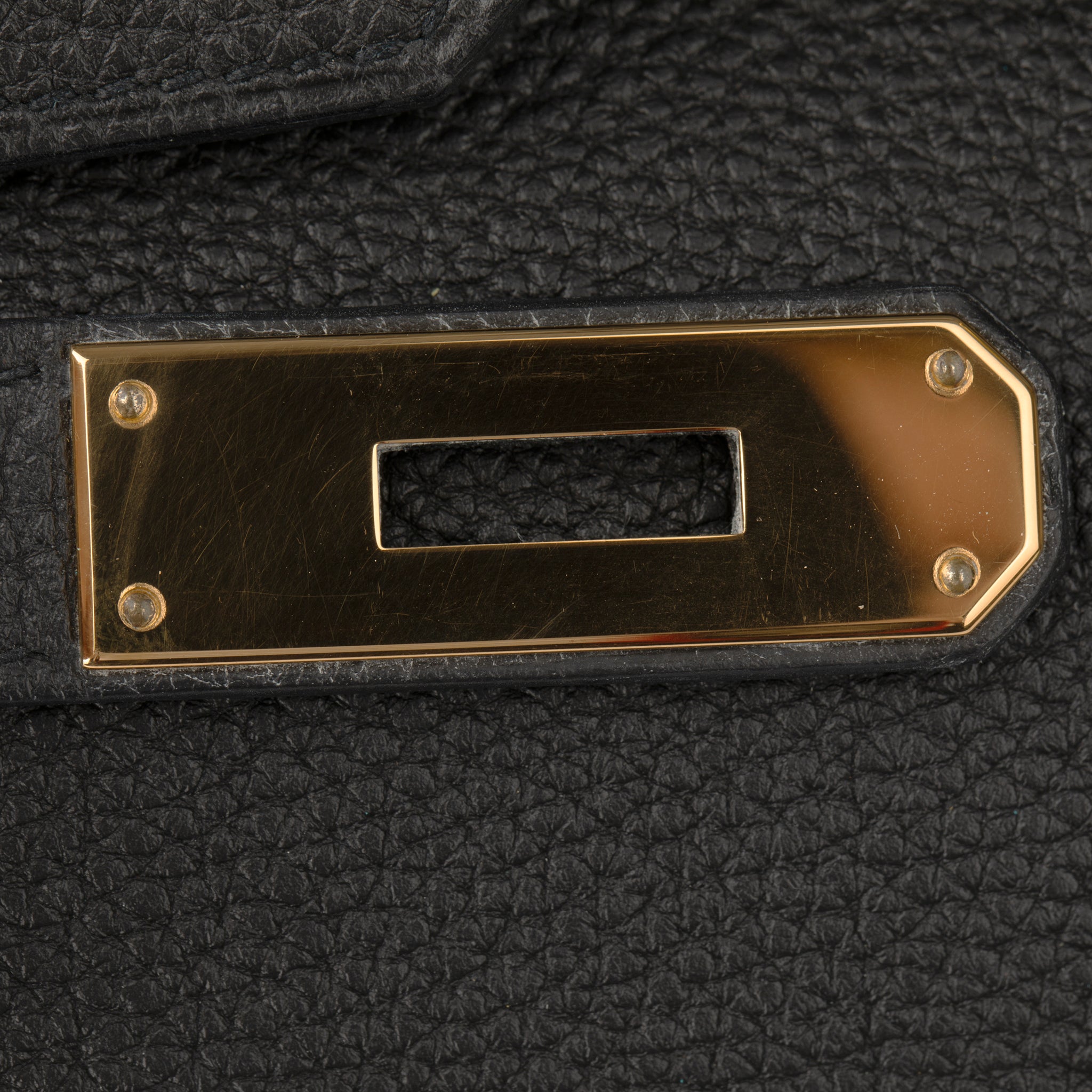 Hermes Birkin 35cm Black Togo Leather Gold Hardware