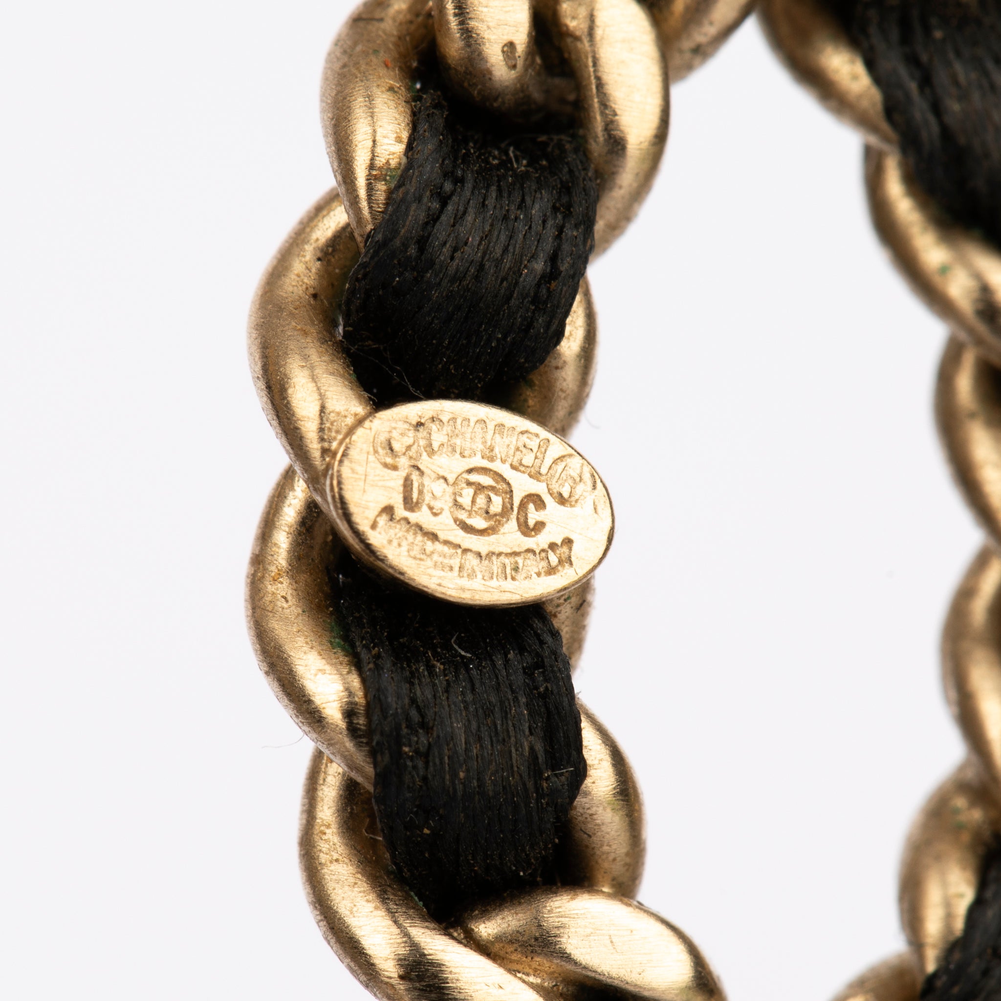 Chanel Chain-Link CC Drop Earrings – 2009 C