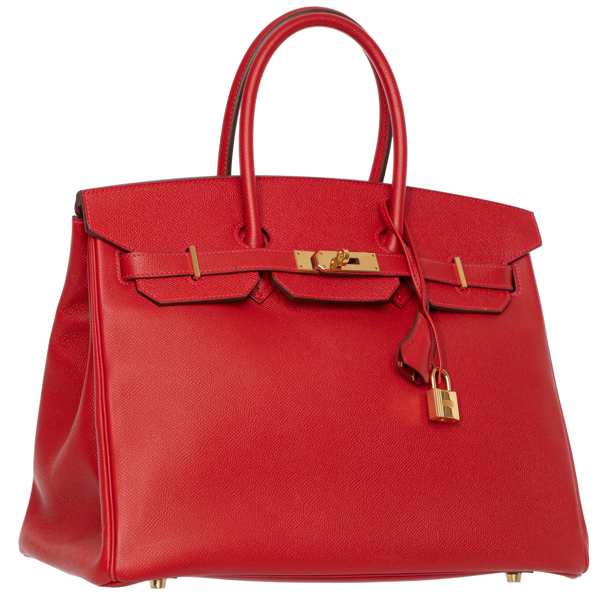 Hermes Birkin 35cm Rouge Casaque Epsom Leather Gold Hardware