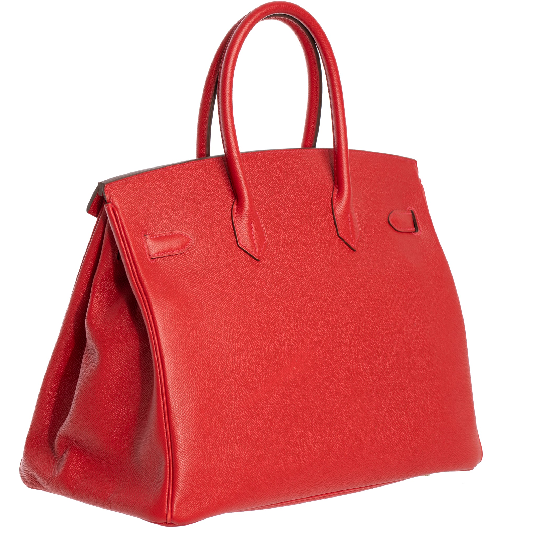 Hermes Birkin 35cm Rouge Casaque Epsom Leather Gold Hardware