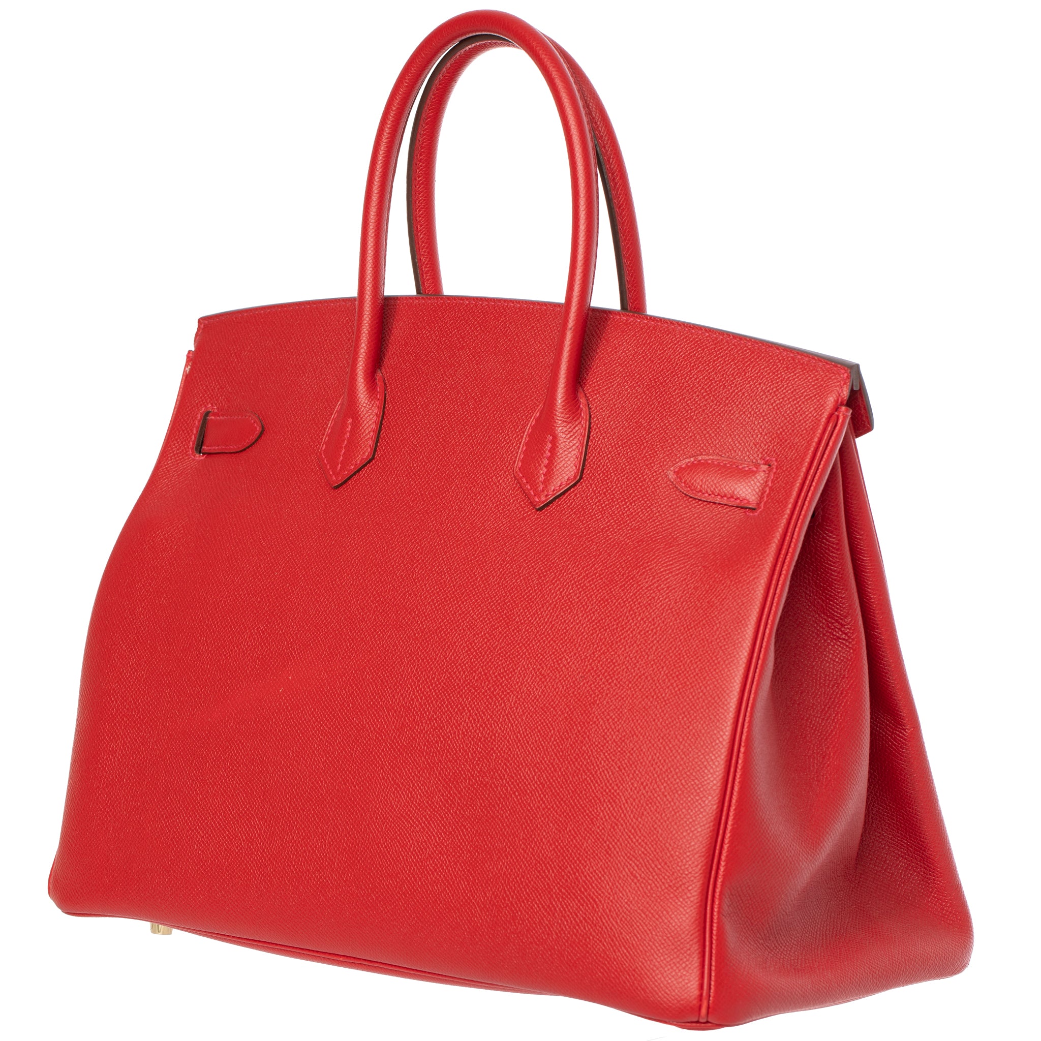 Hermes Birkin 35cm Rouge Casaque Epsom Leather Gold Hardware