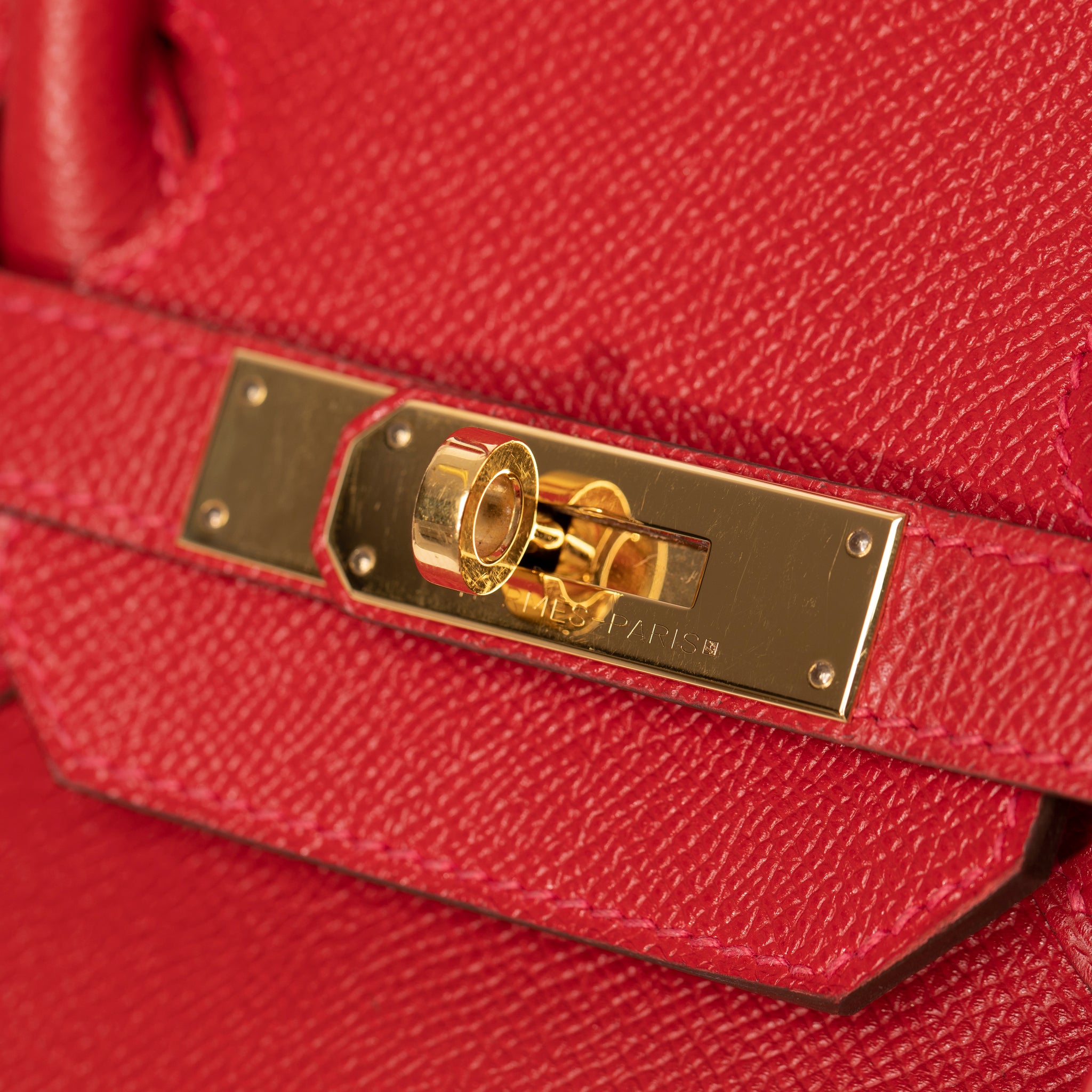 Hermes Birkin 35cm Rouge Casaque Epsom Leather Gold Hardware