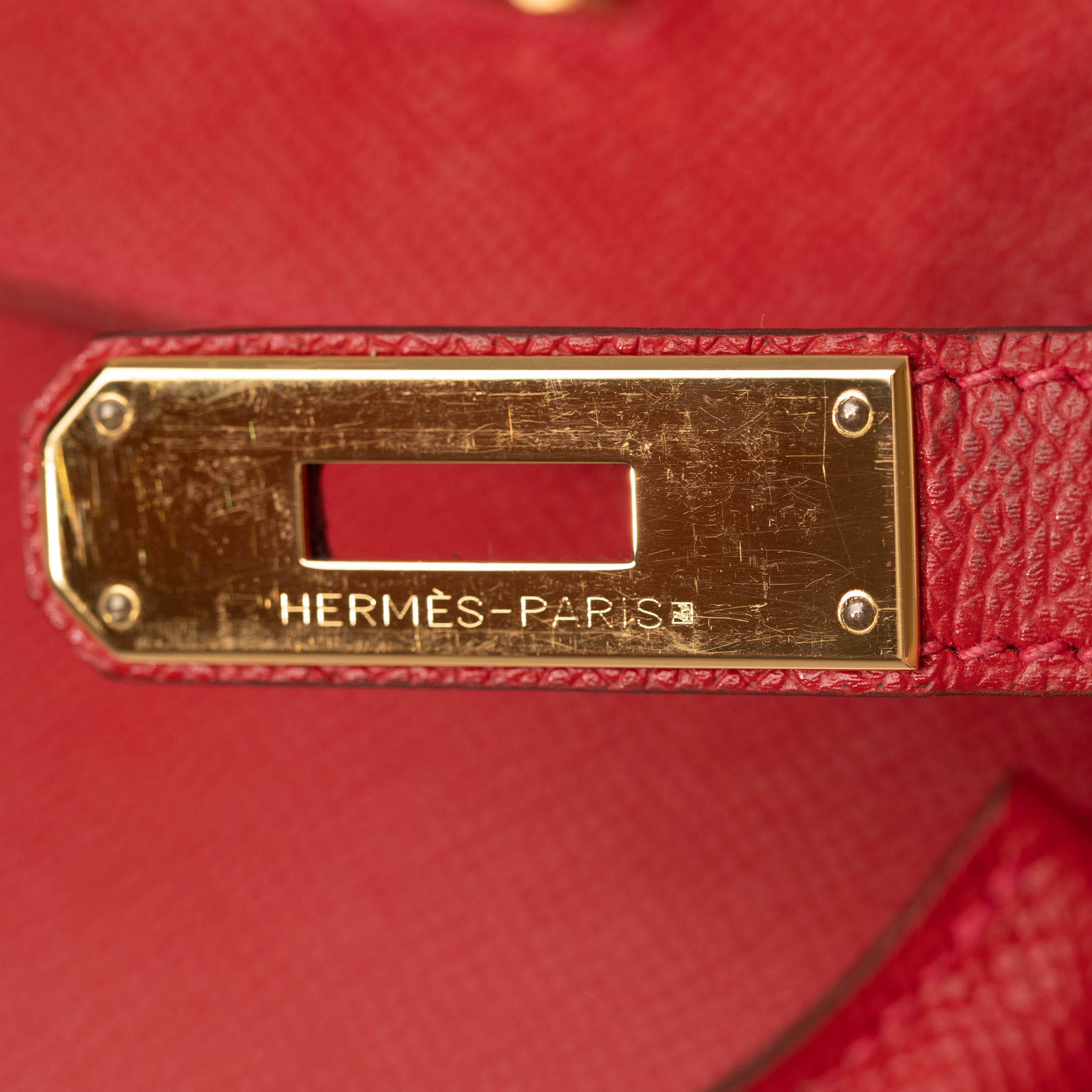 Hermes Birkin 35cm Rouge Casaque Epsom Leather Gold Hardware