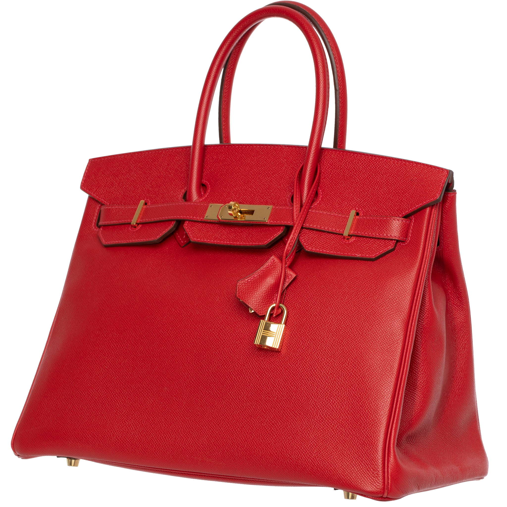 Hermes Birkin 35cm Rouge Casaque Epsom Leather Gold Hardware