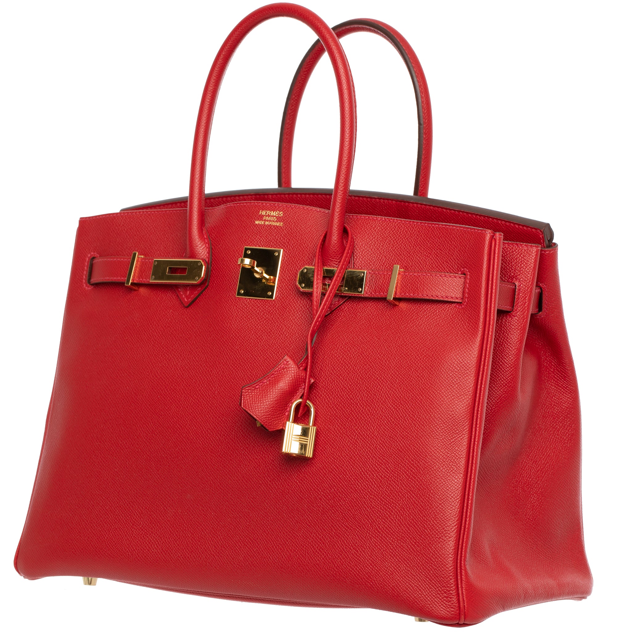 Hermes Birkin 35cm Rouge Casaque Epsom Leather Gold Hardware