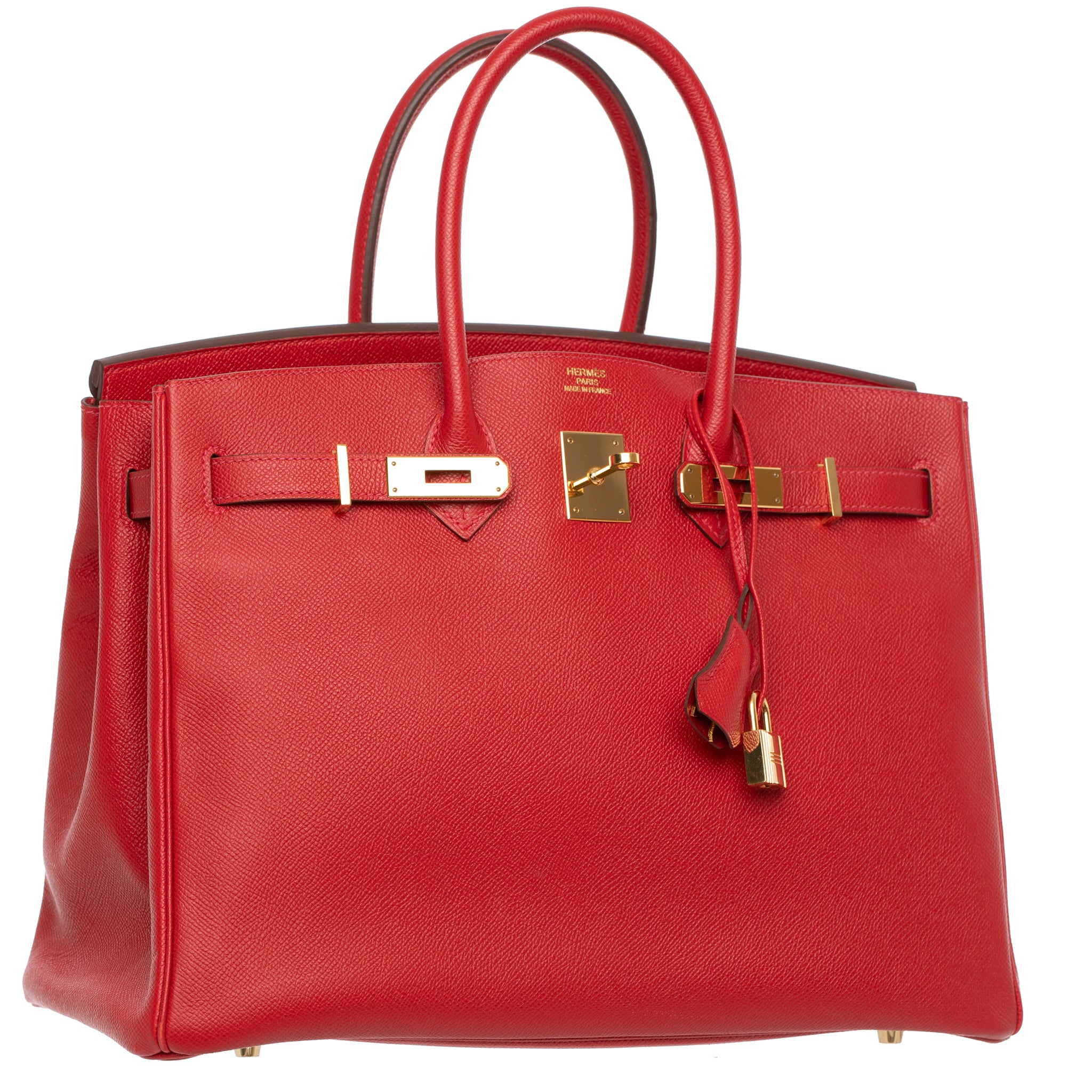 Hermes Birkin 35cm Rouge Casaque Epsom Leather Gold Hardware