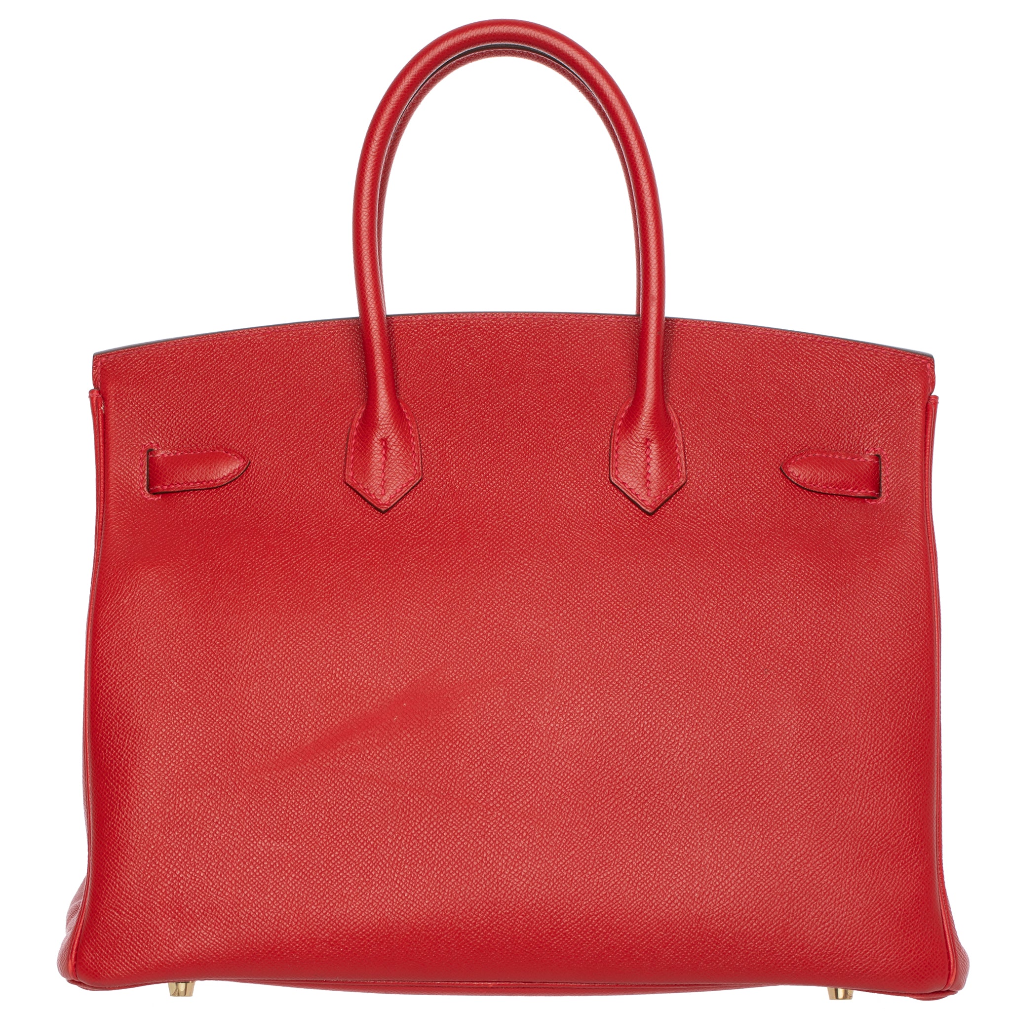 Hermes Birkin 35cm Rouge Casaque Epsom Leather Gold Hardware