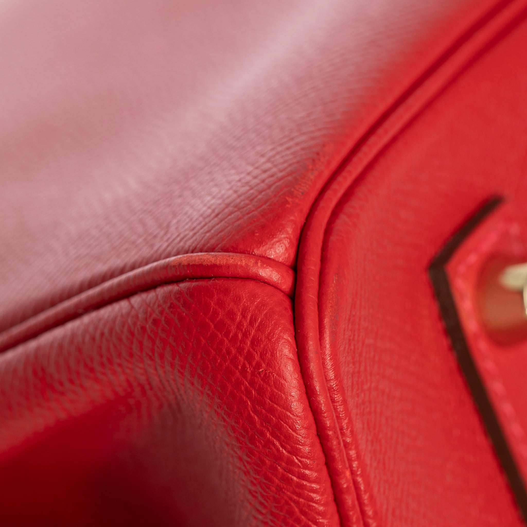 Hermes Birkin 35cm Rouge Casaque Epsom Leather Gold Hardware