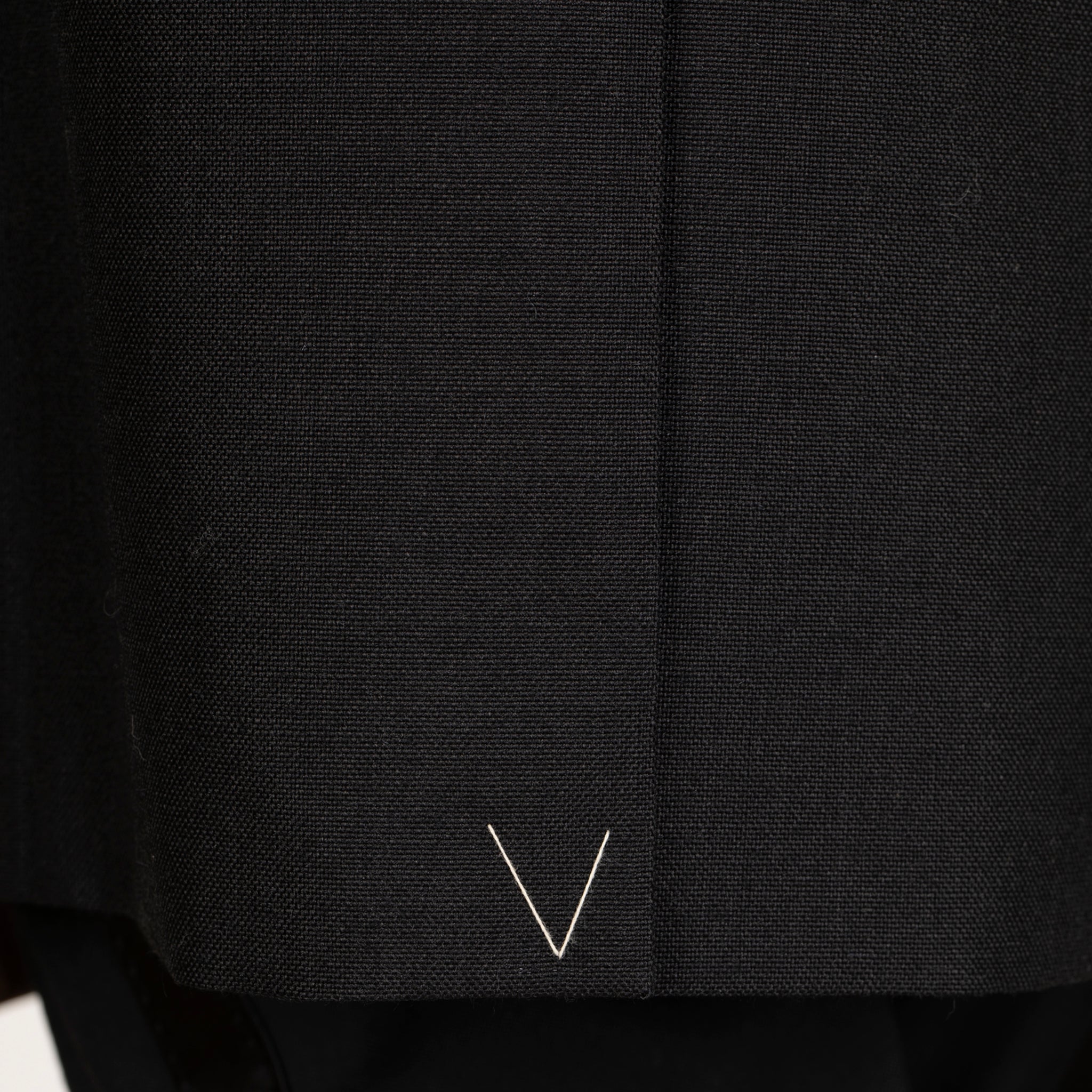 Louis Vuitton Black Tailored Blazer with Removable Monogram Scarf – Size 36