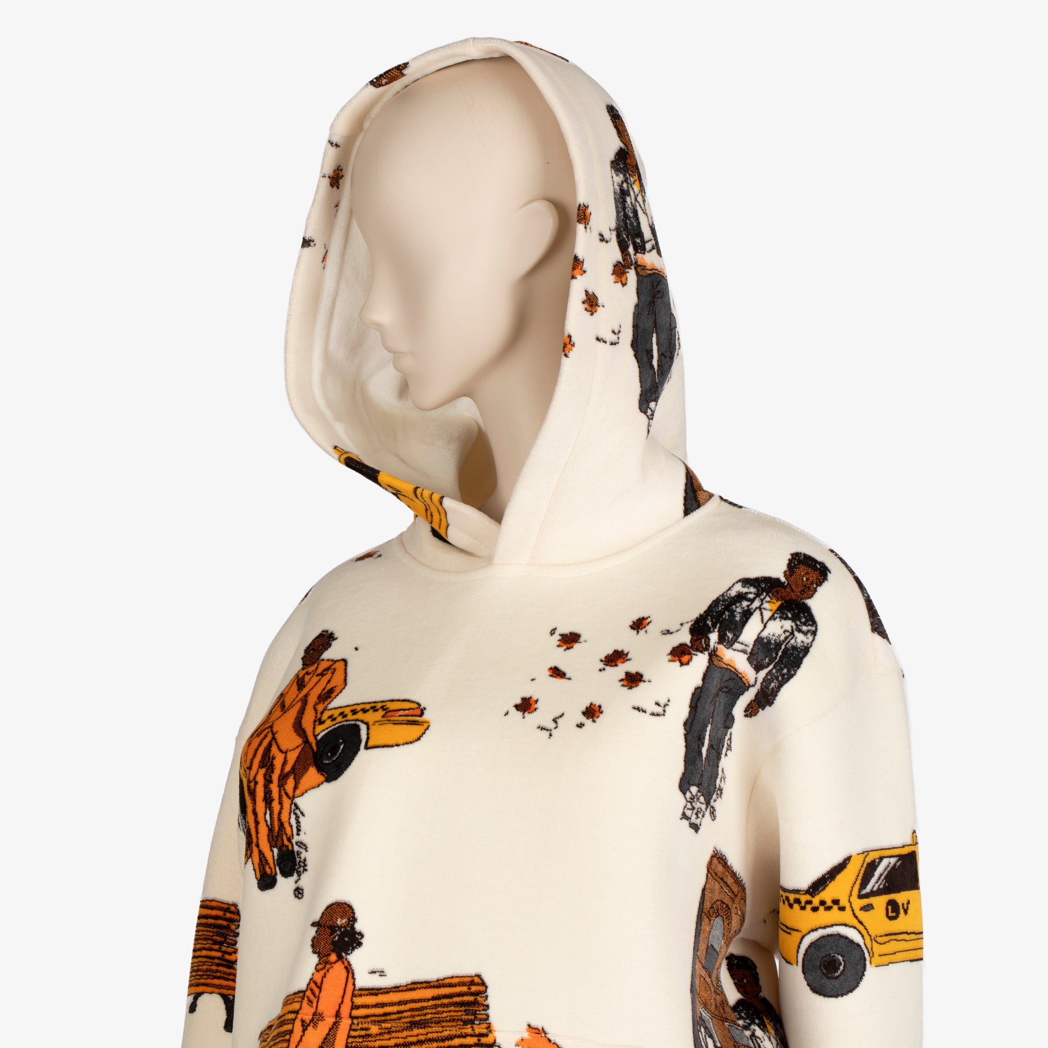 Louis Vuitton “New Walkers” Graphic Hoodie – Autumn/Winter 2019 | Size S