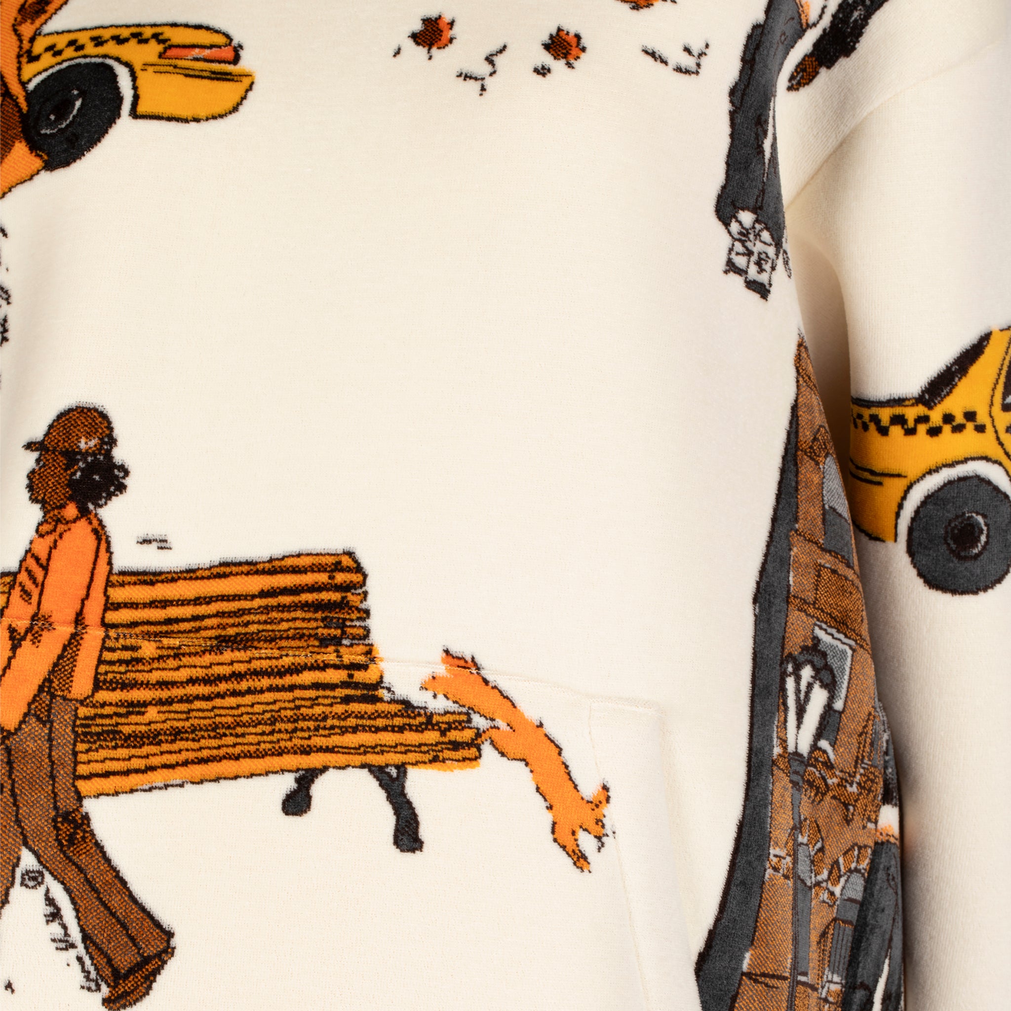 Louis Vuitton “New Walkers” Graphic Hoodie – Autumn/Winter 2019 | Size S
