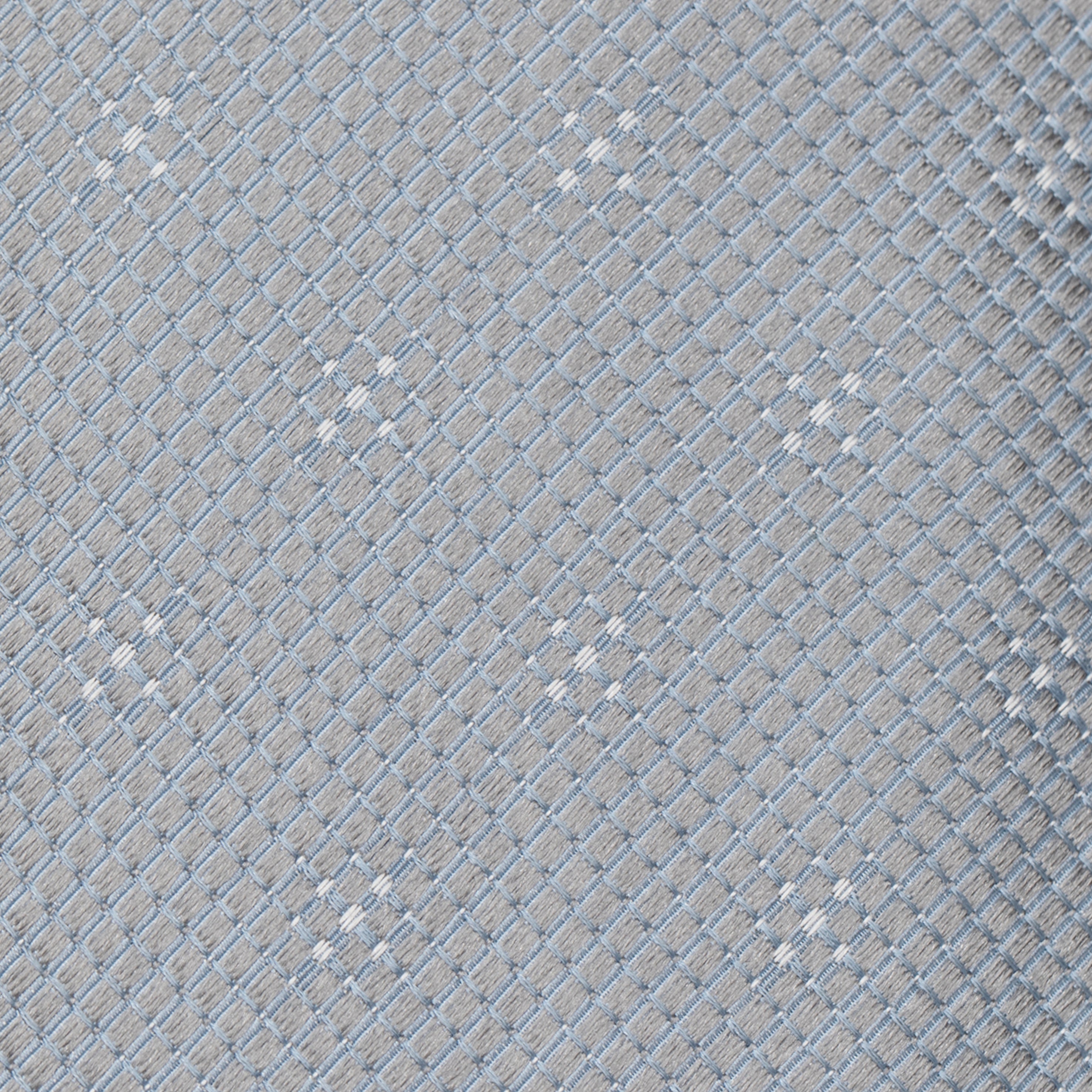 Armani Mens Blue Jacquard Micro Pattern Tie