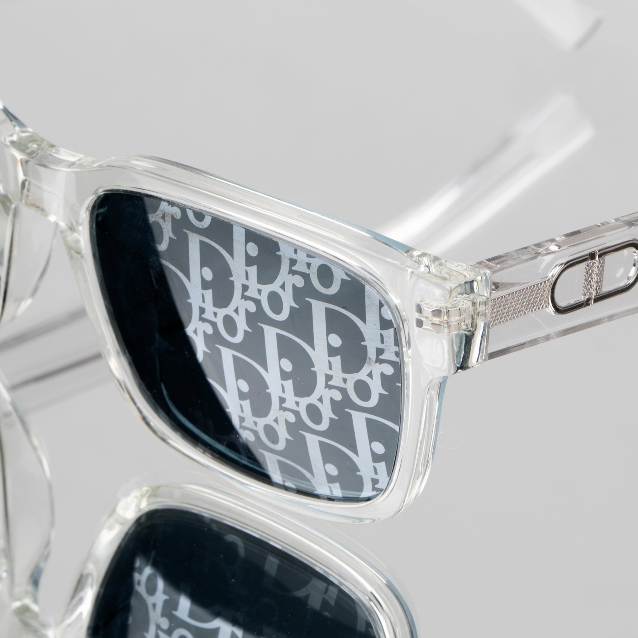 Christian Dior Clear Oblique Sunglasses