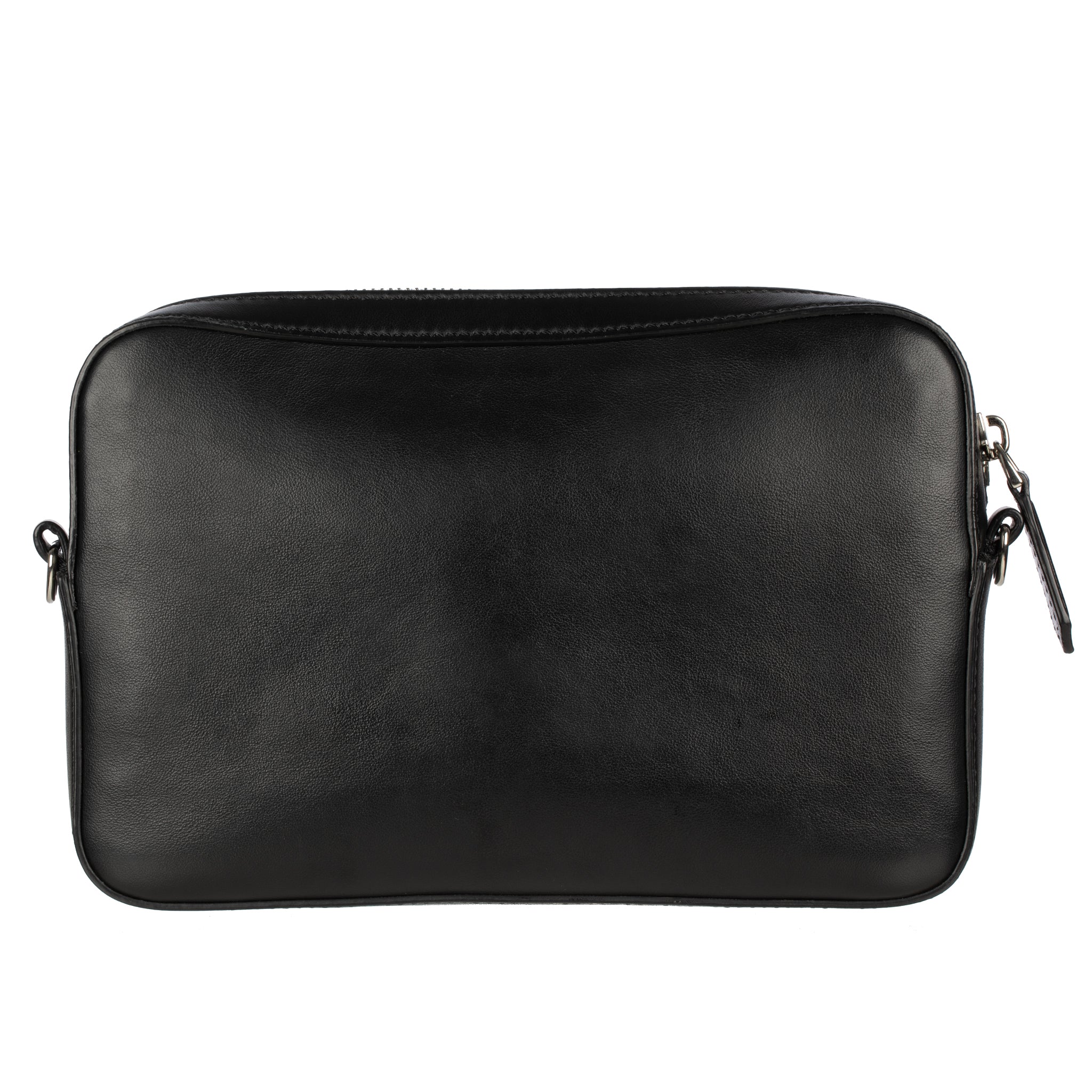 Peekaboo Fendi Black Calfskin & Sunflower Logo Mini Camera Bag