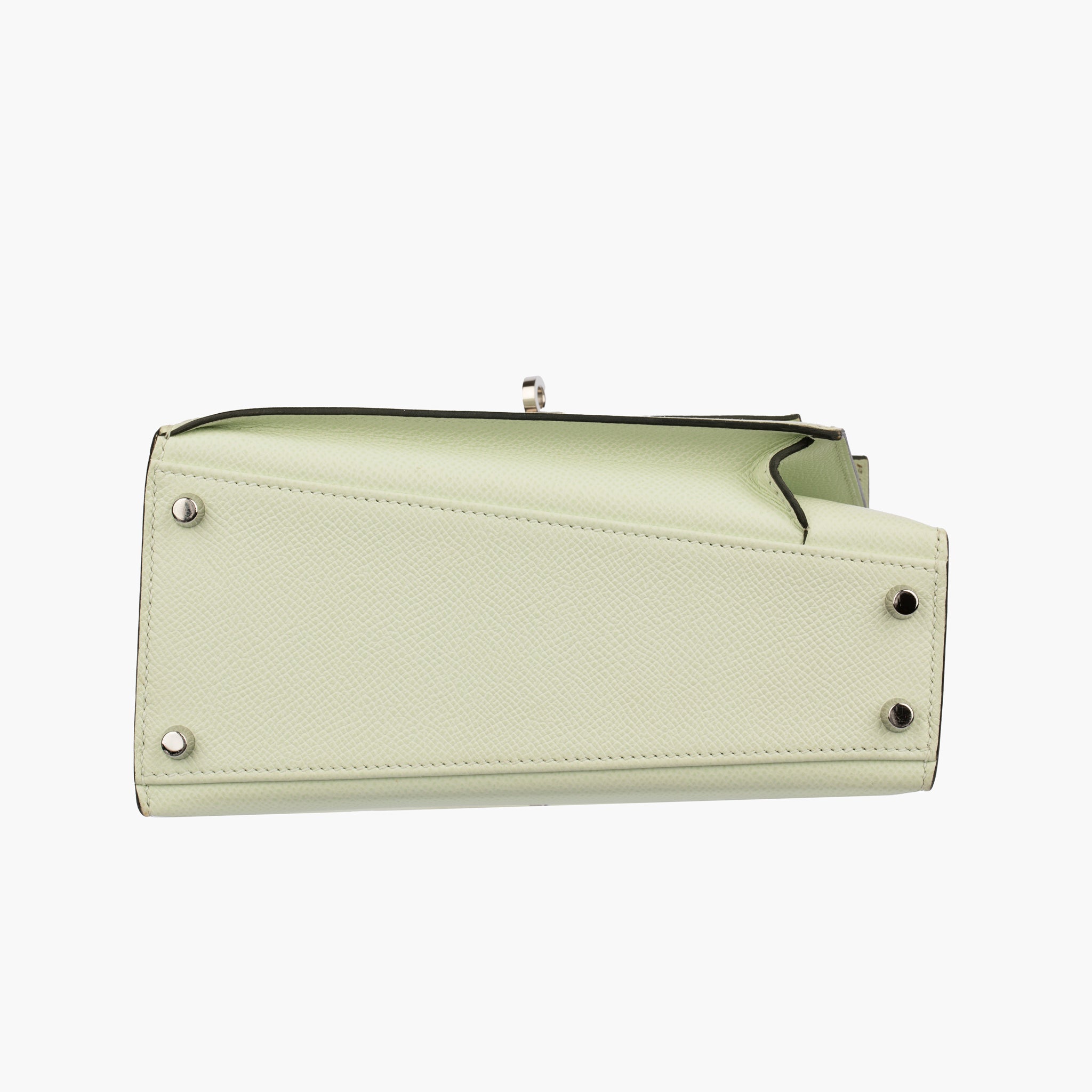 Hermes Hermès Kelly Désordre Vert Fizz Epsom with Palladium Hardware