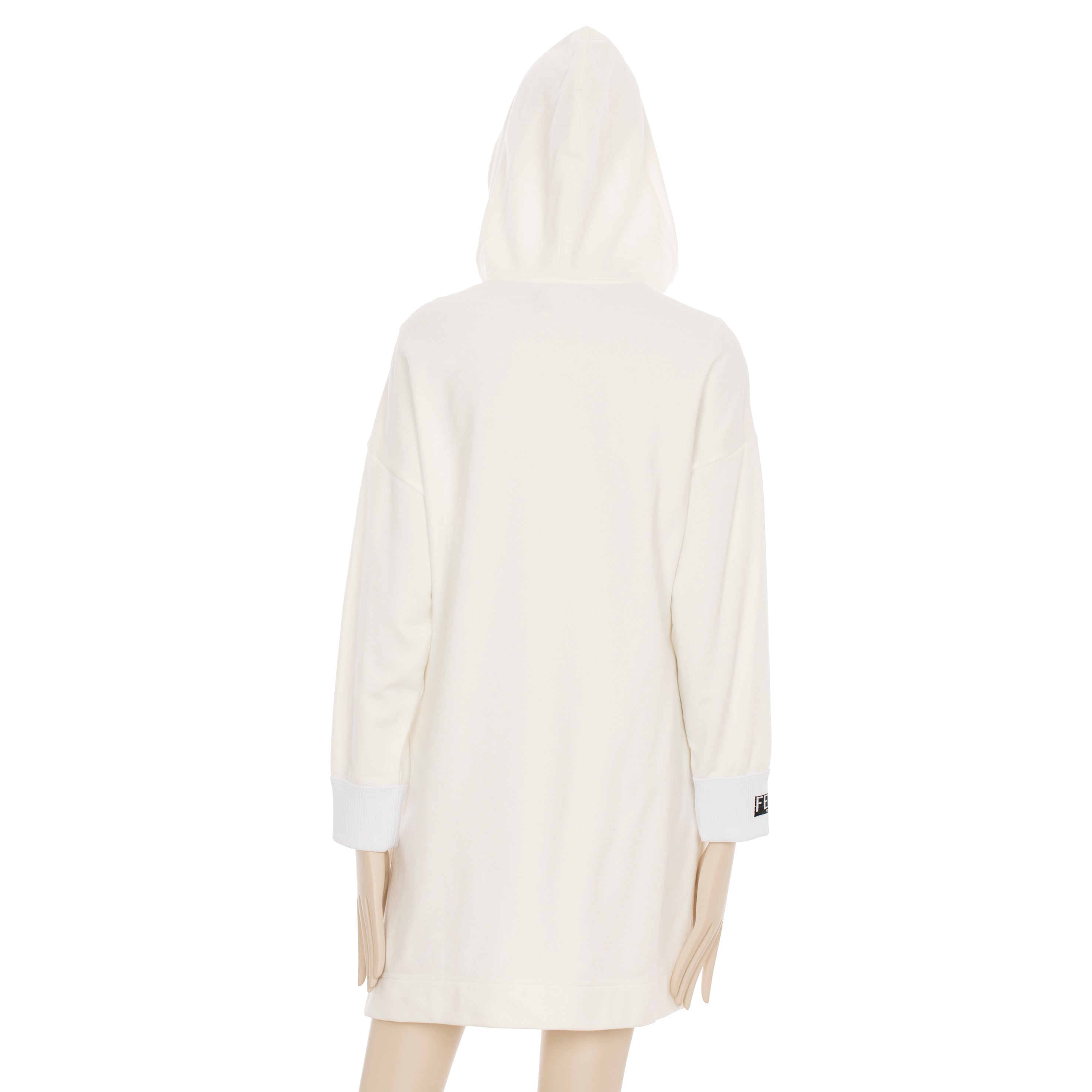 Fendi Oversized Hooded Sweater With Logo Details 38 IT