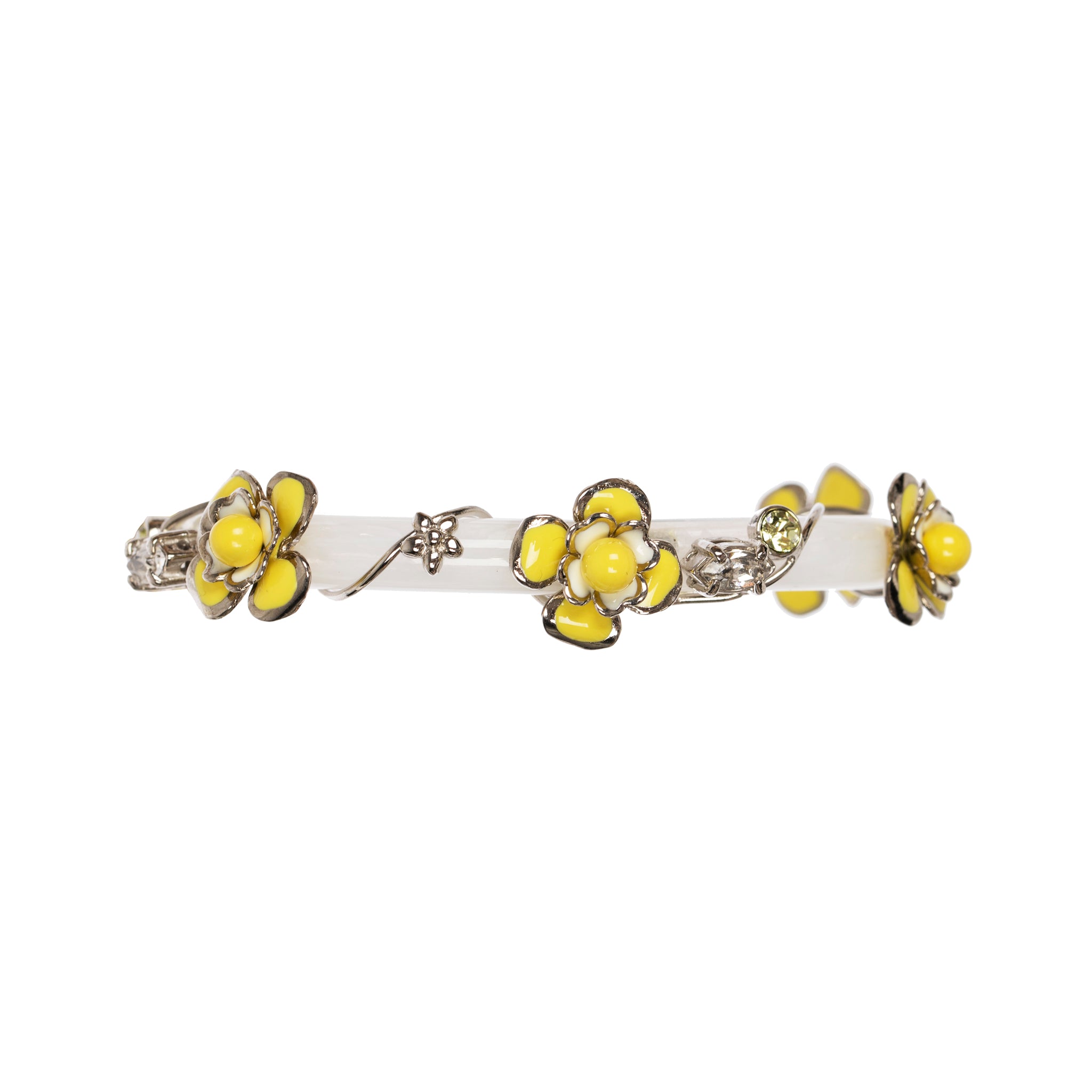 Prada Yellow Flower Design Bracelet
