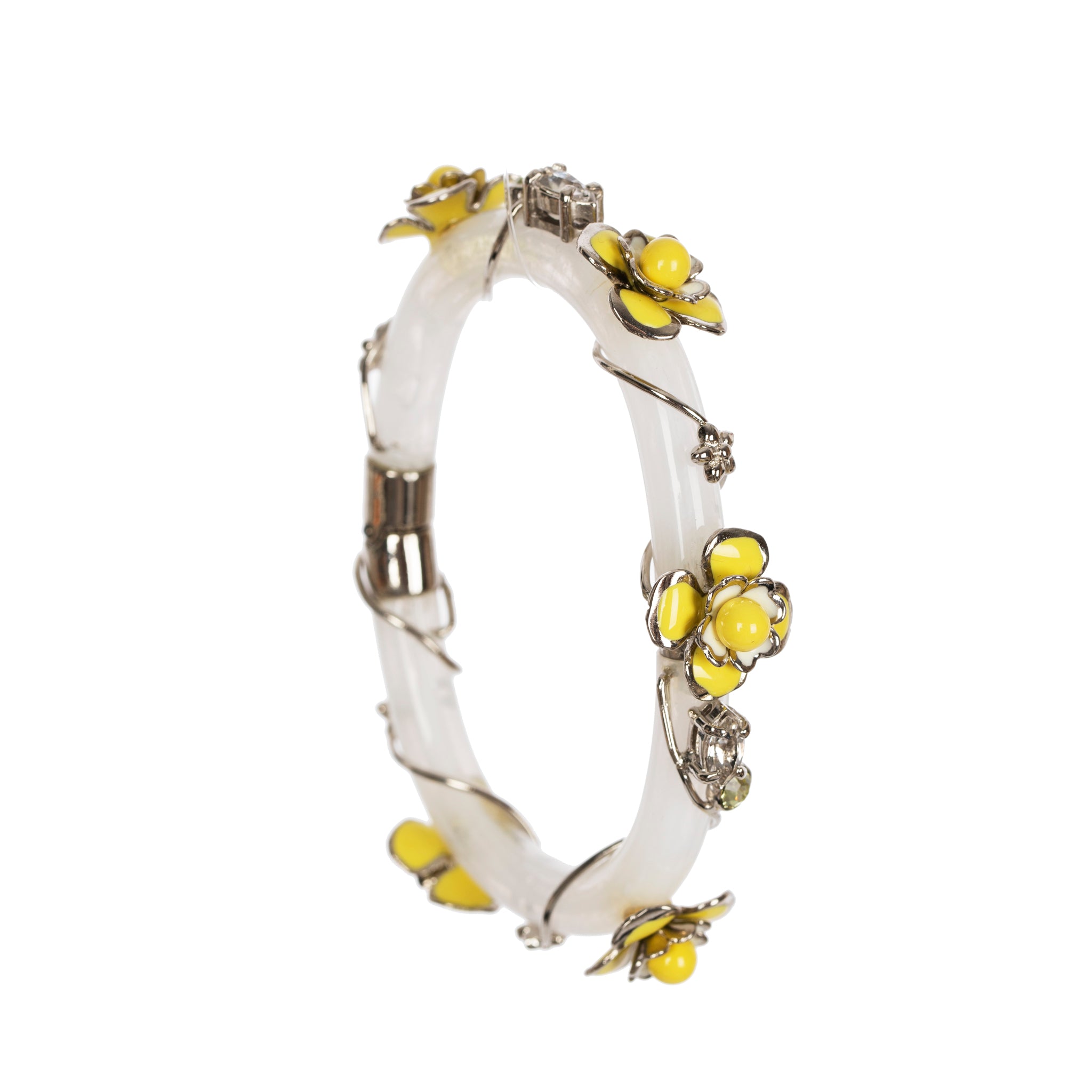 Prada Yellow Flower Design Bracelet
