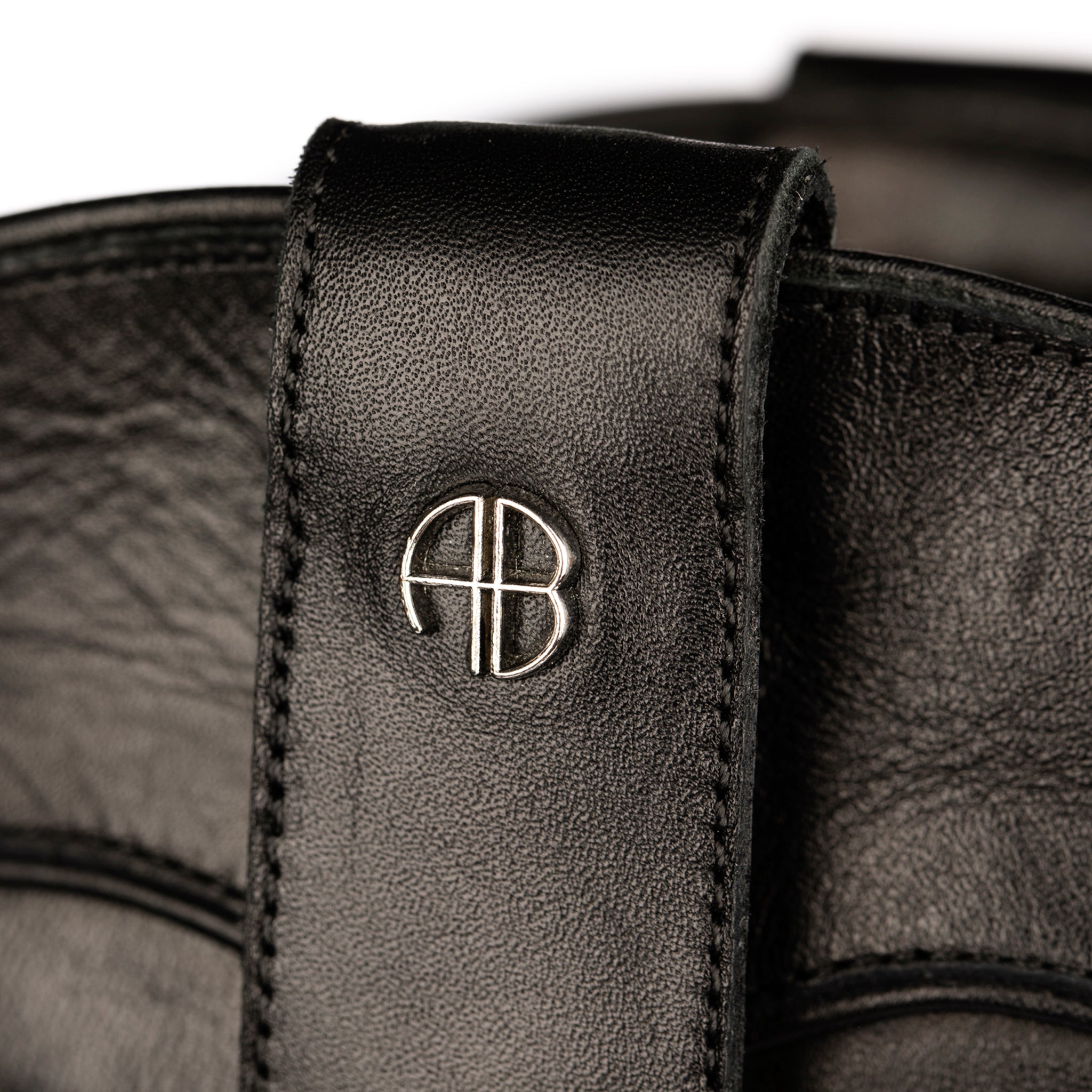 Anine Bing Black Leather Dallas Cowboy Boots – Size | 37