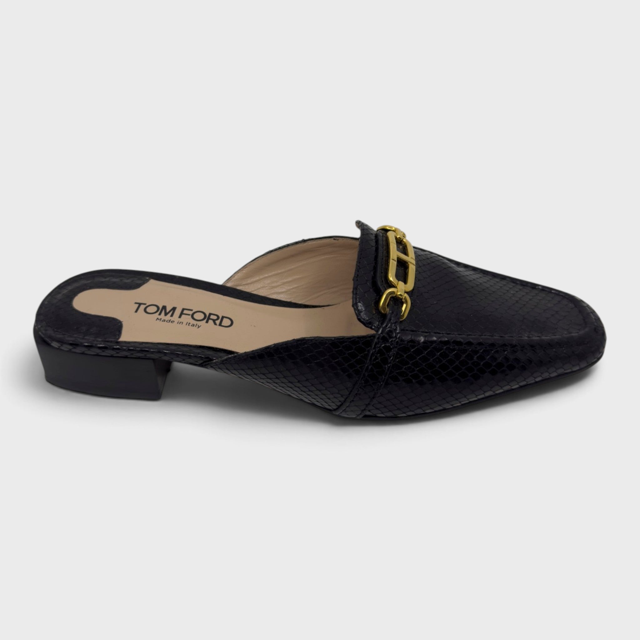 Tom Ford Whitney Mules | Size 38