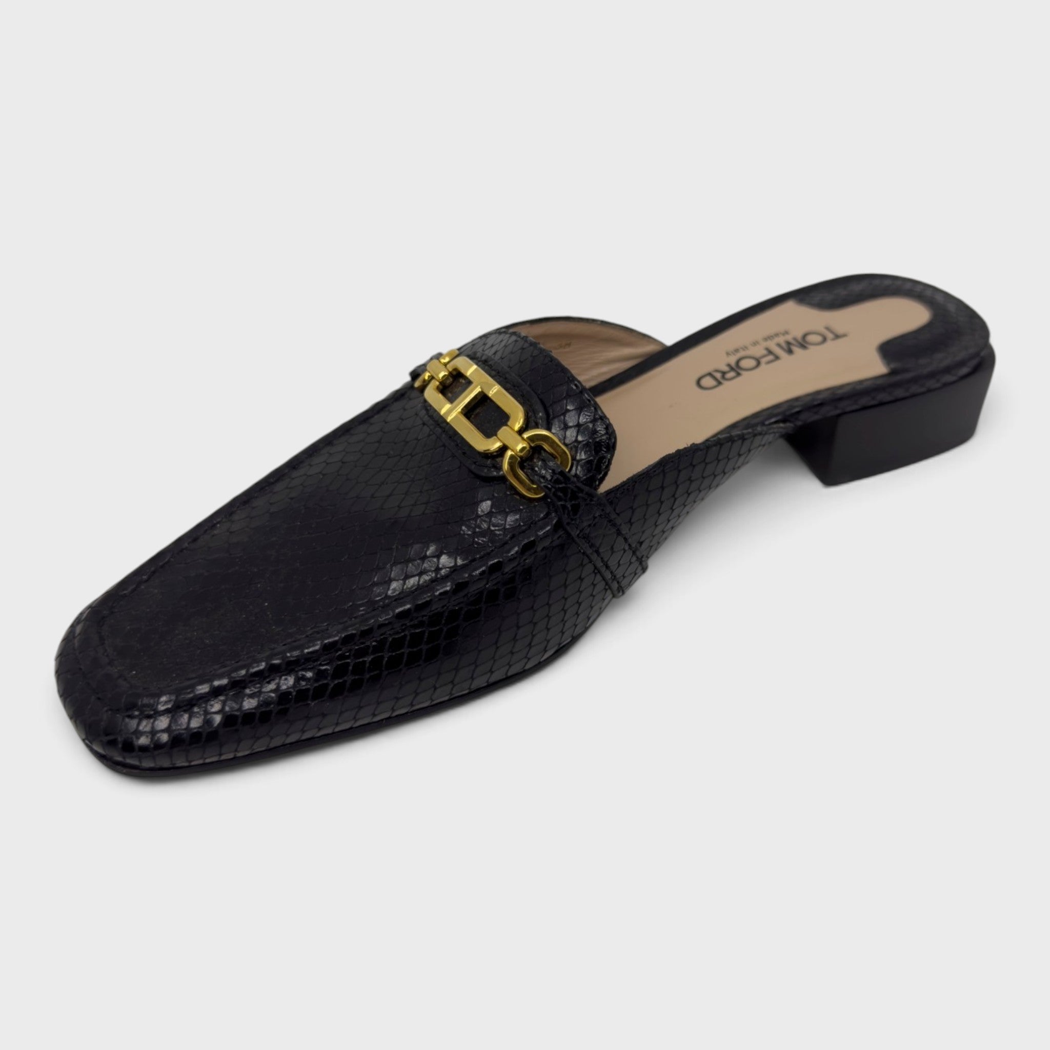 Tom Ford Whitney Mules | Size 38