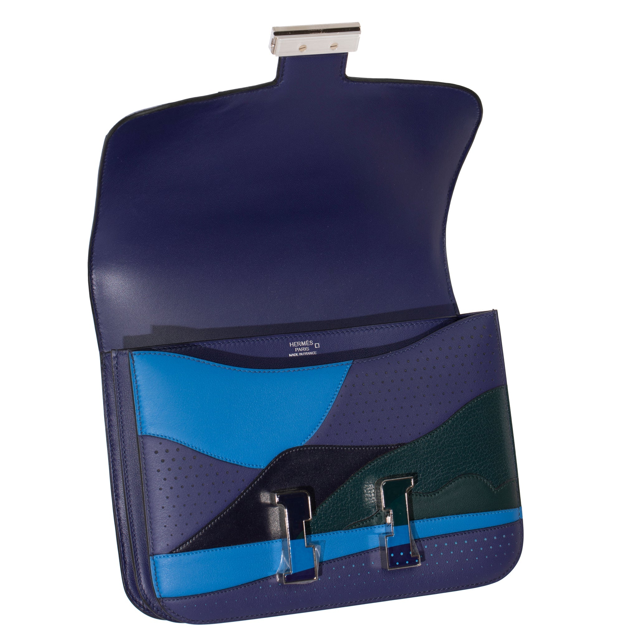 Hermes Constance 24cm Limited Edition "Au Bout Du Monde" Palladium Hardware