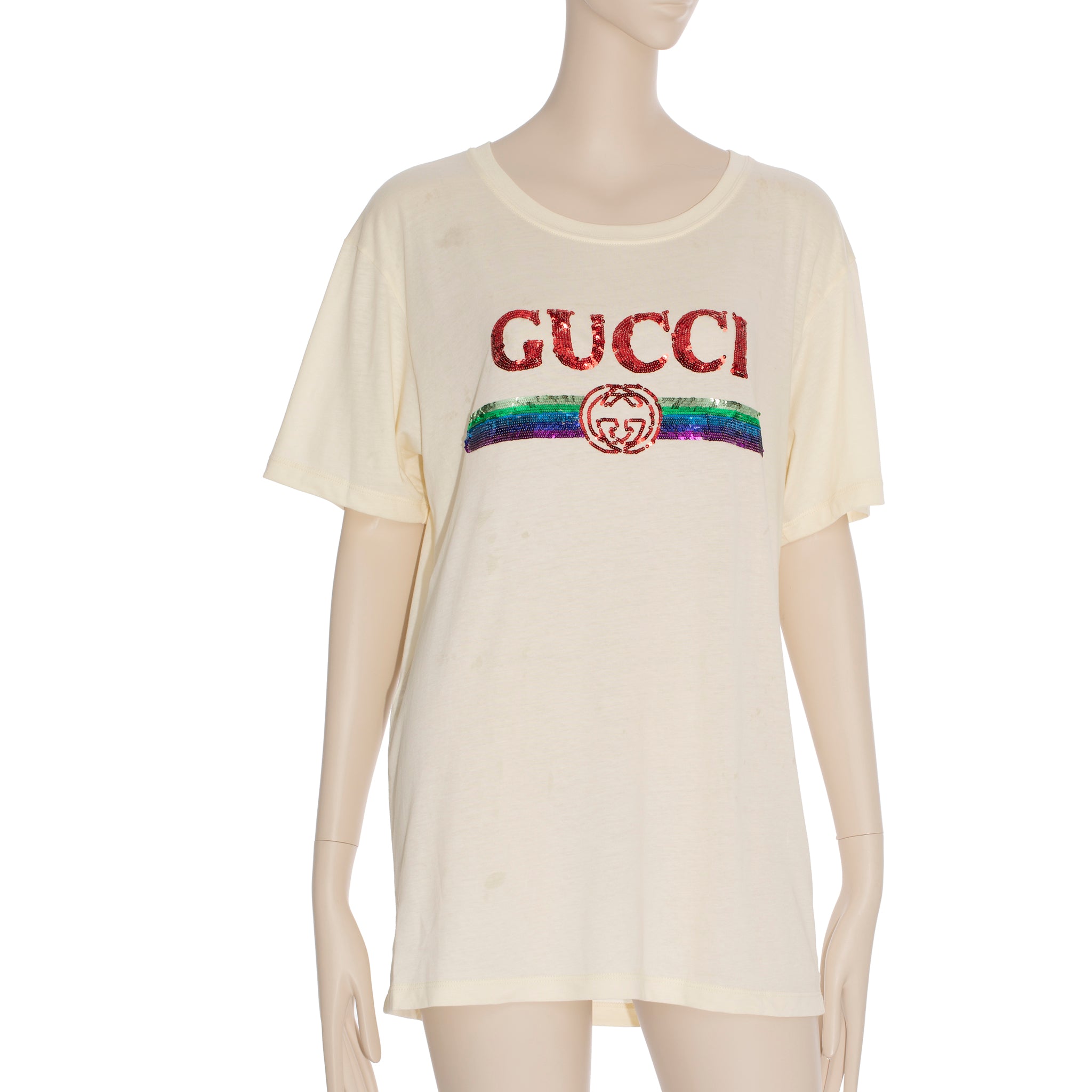 Gucci sequin 2024 t shirt