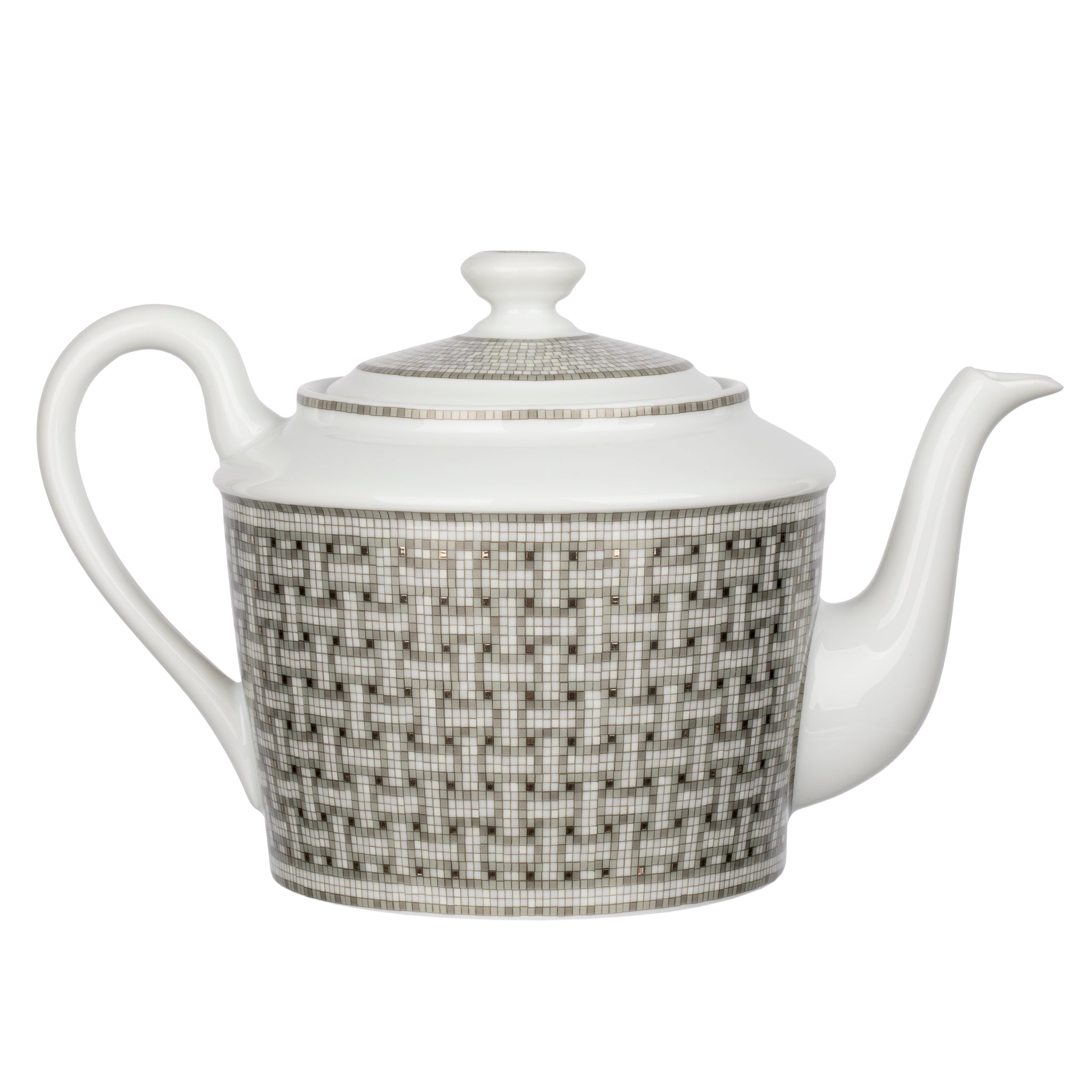 Hermes Mosaique au 24 Platinum Teapot