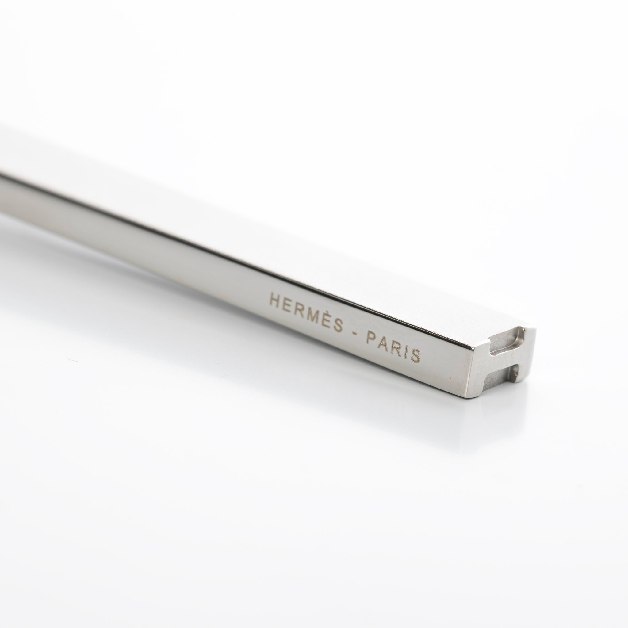 Hermes HTS Sterling Silver Dessert Spoon