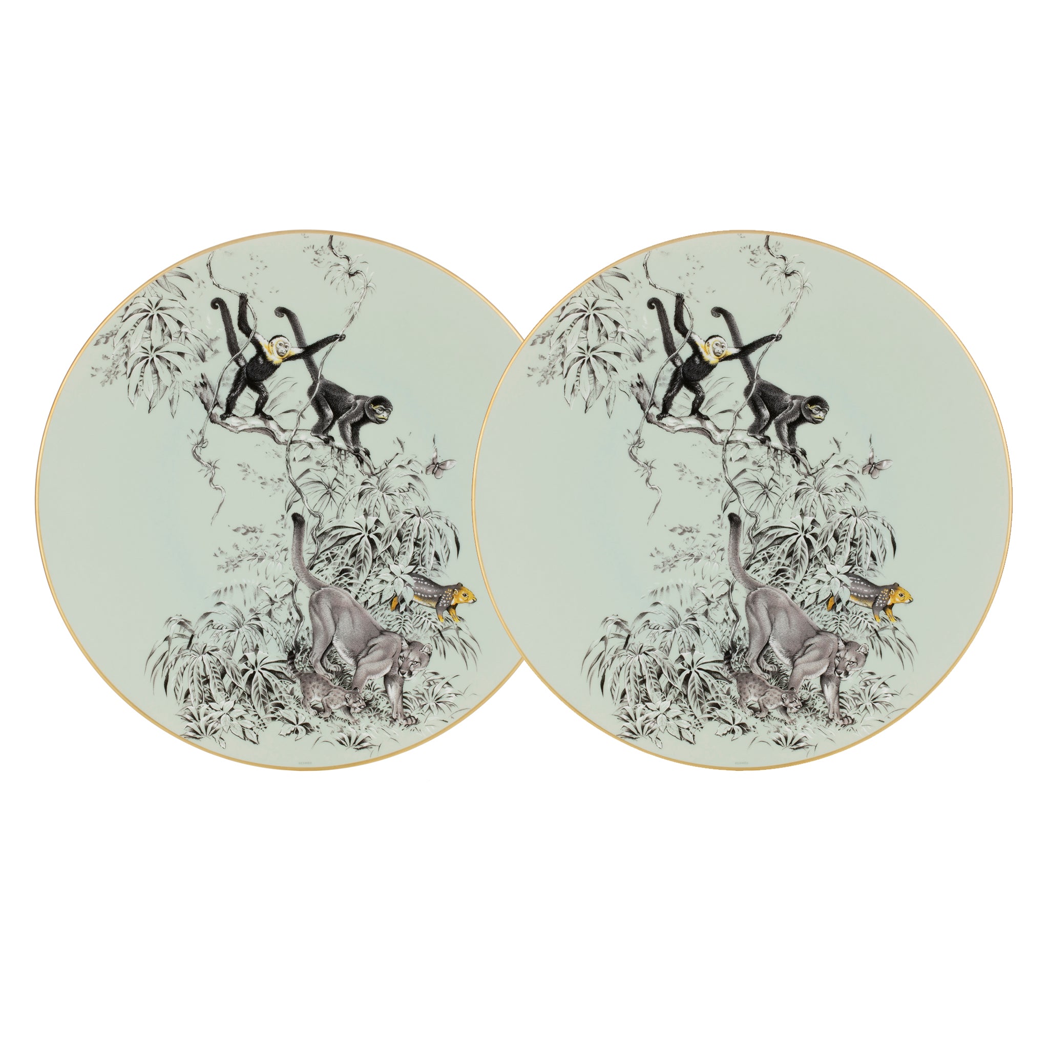 Hermes Carnets D'equateur Presentation Plate