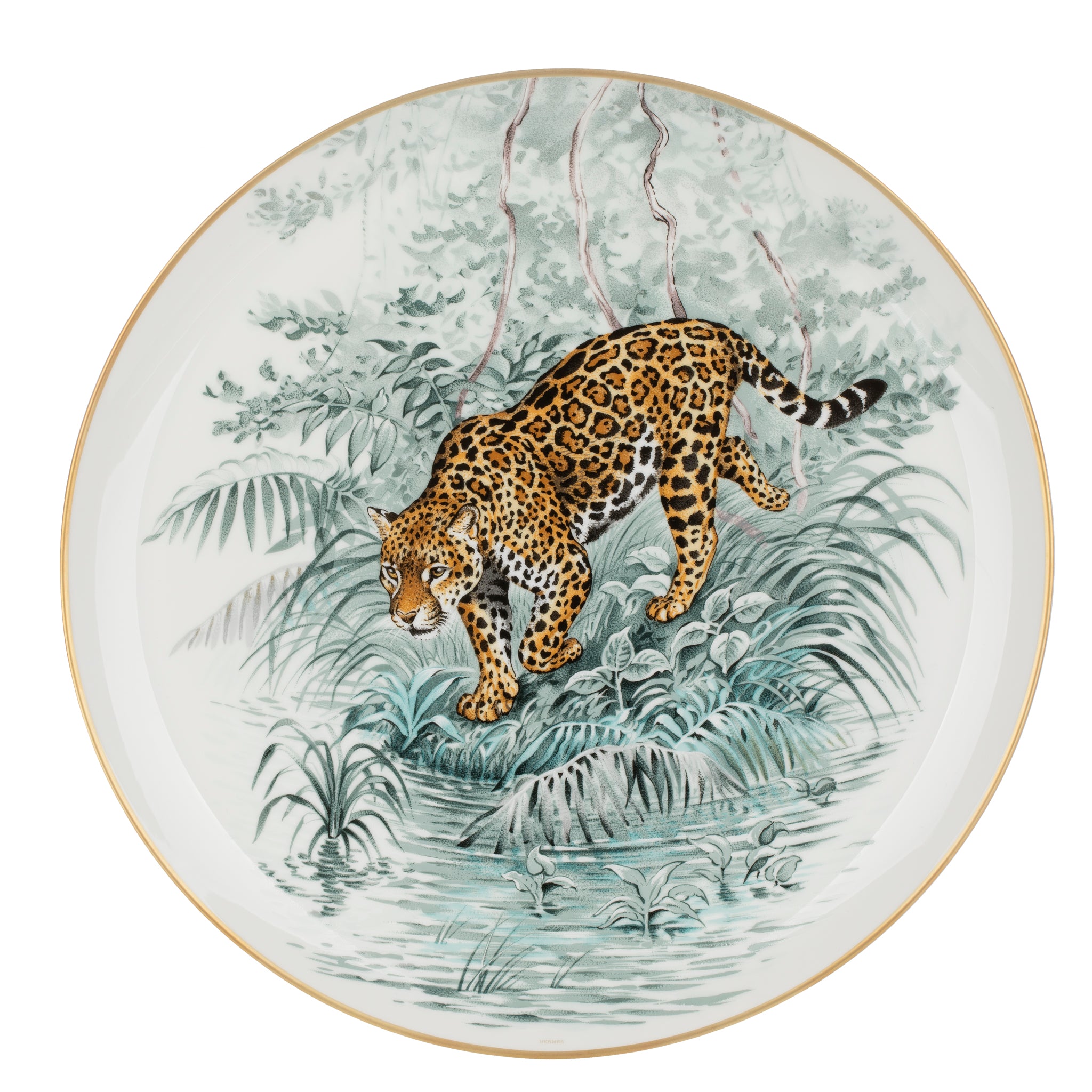 Hermes Carnets D'equateur Tart Platter