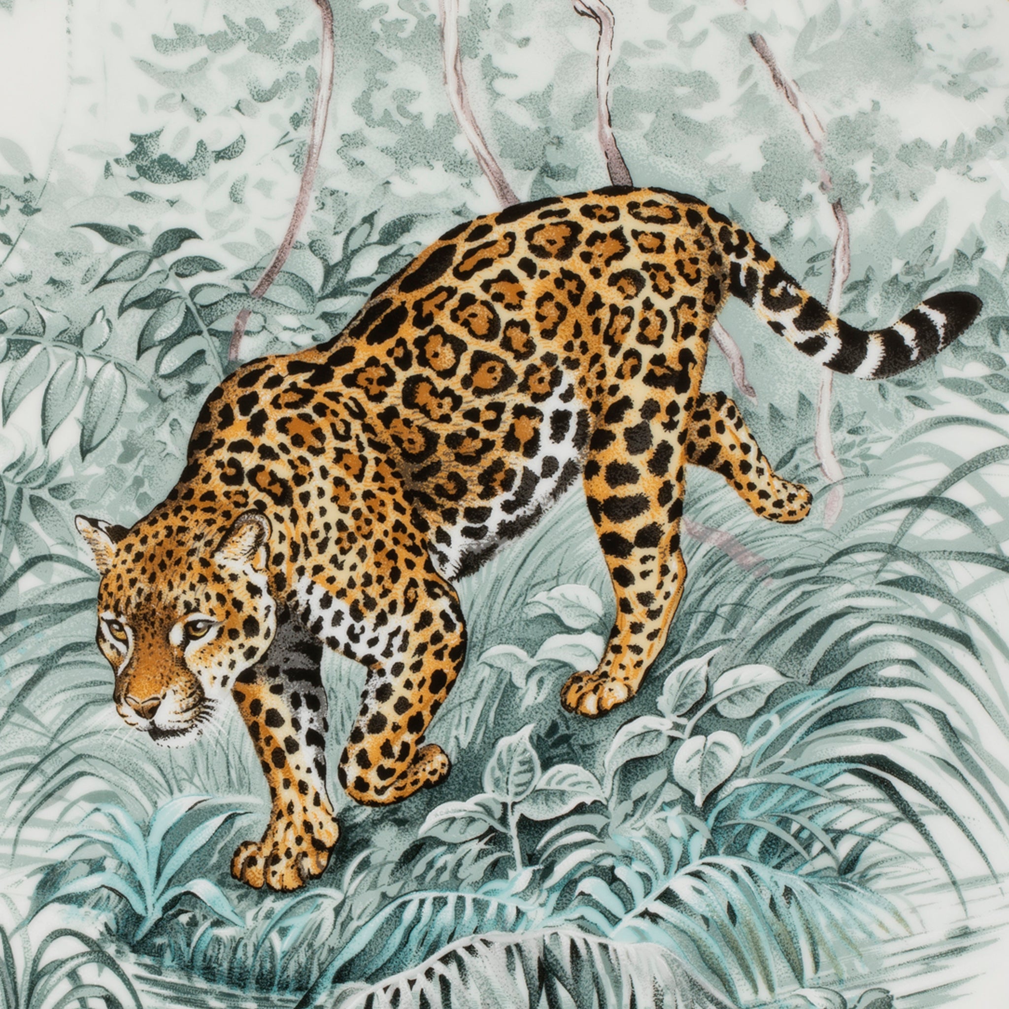 Hermes Carnets D'equateur Tart Platter