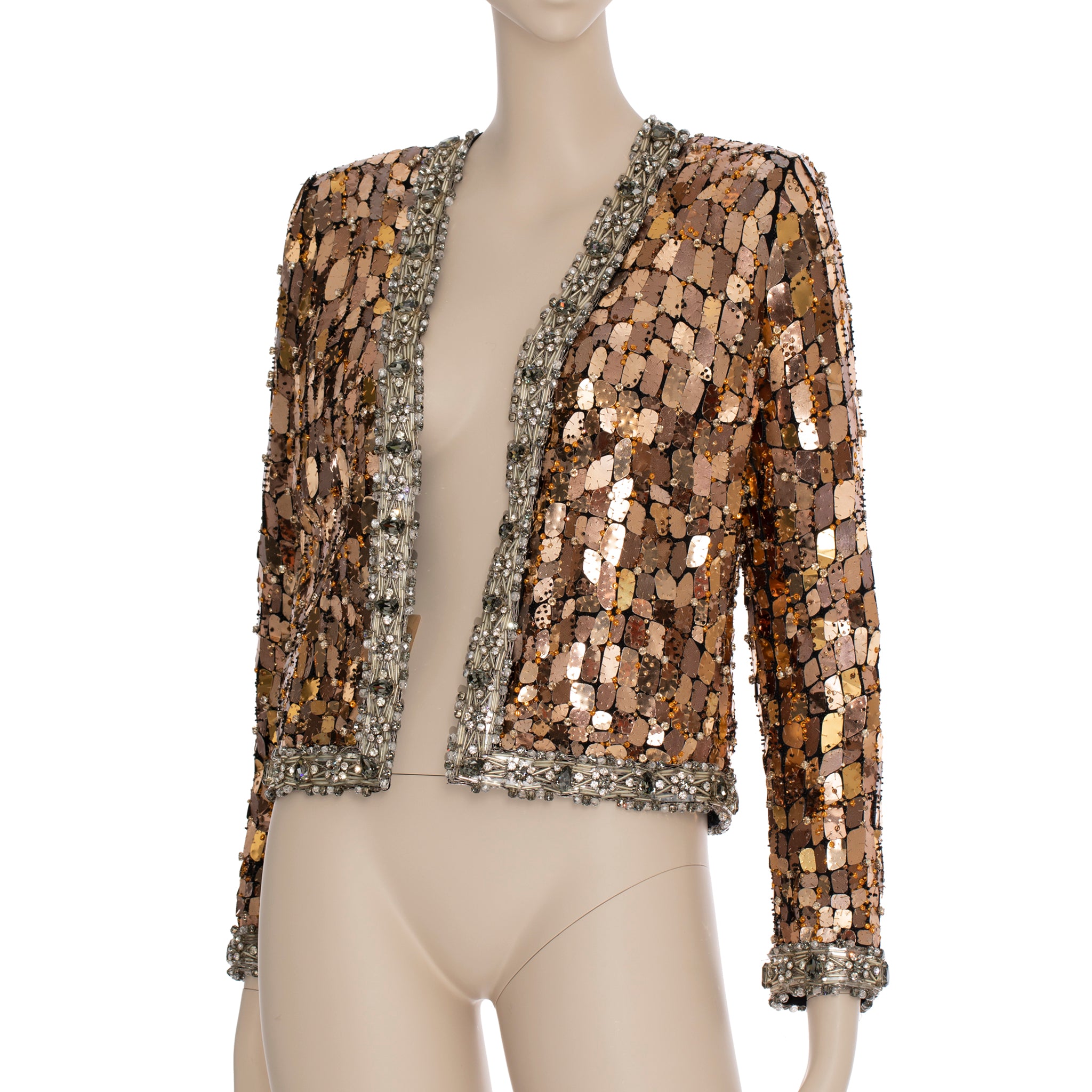 Yves Saint Laurent Couture Beaded Blazer 34 FR