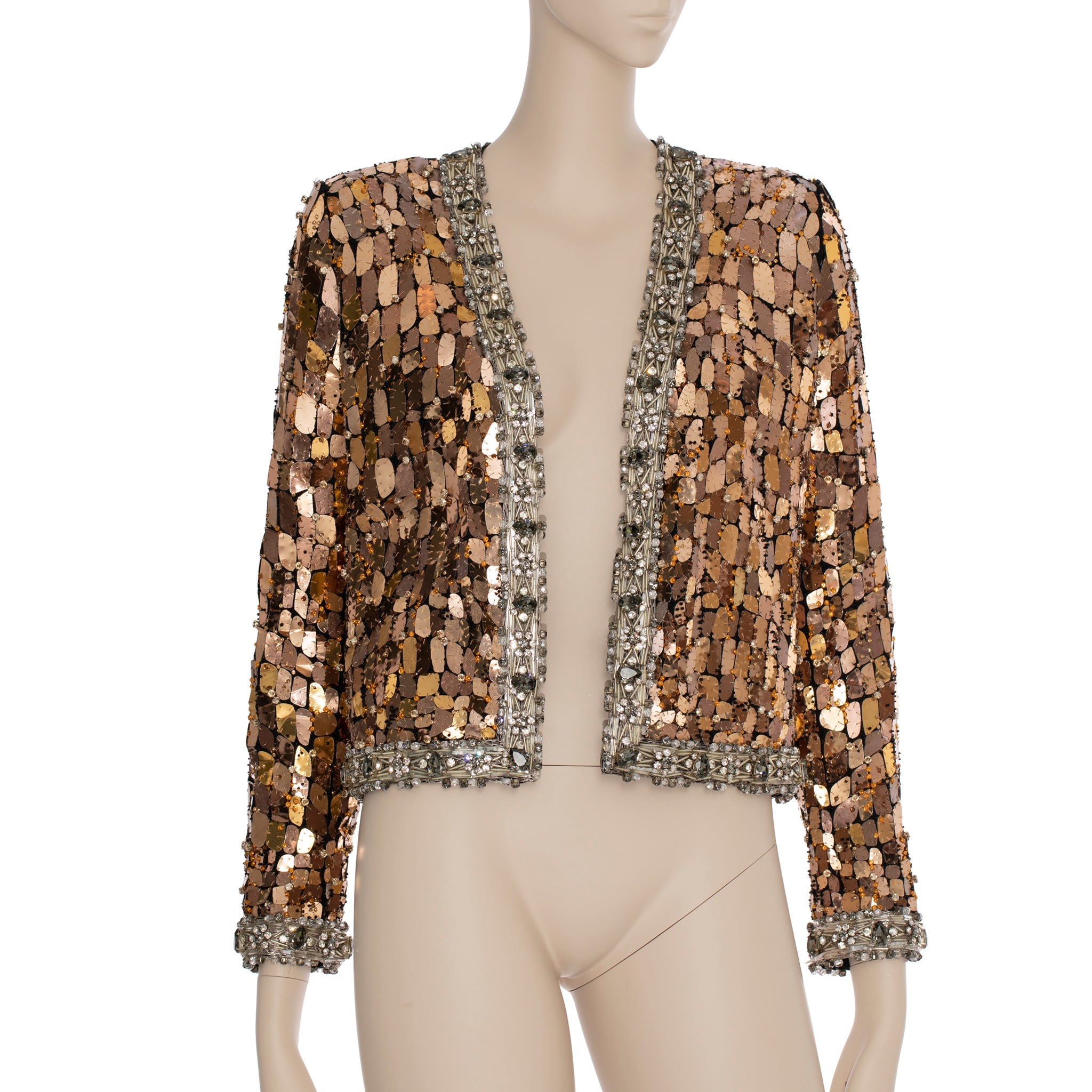 Saint laurent hot sale sequin blazer