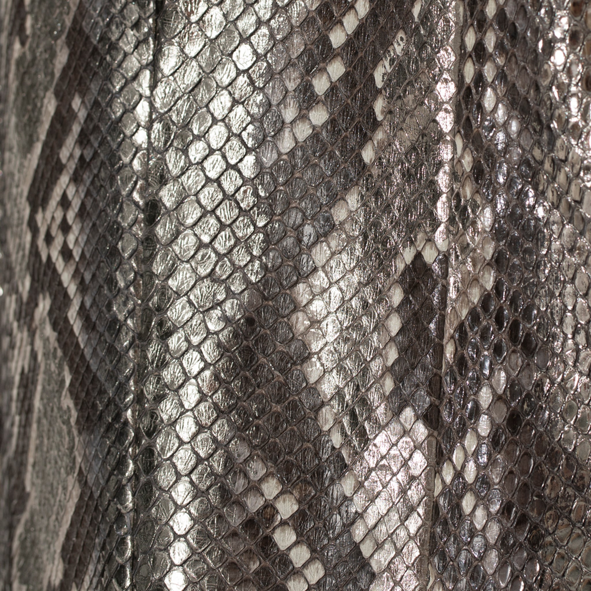 Yves Saint Laurent Metallic Python Blazer