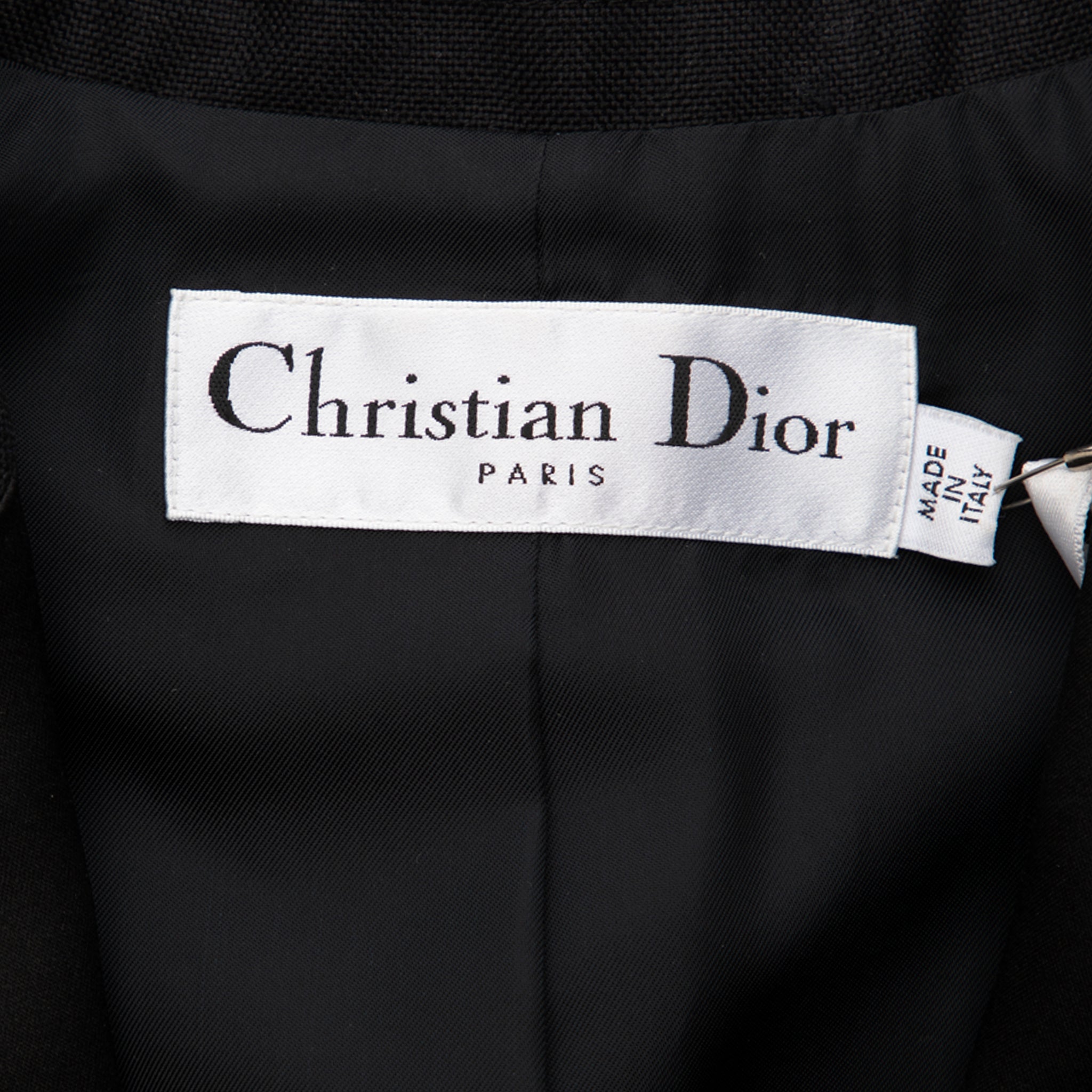 Christian Dior Womens Blazer in Black 38 FR