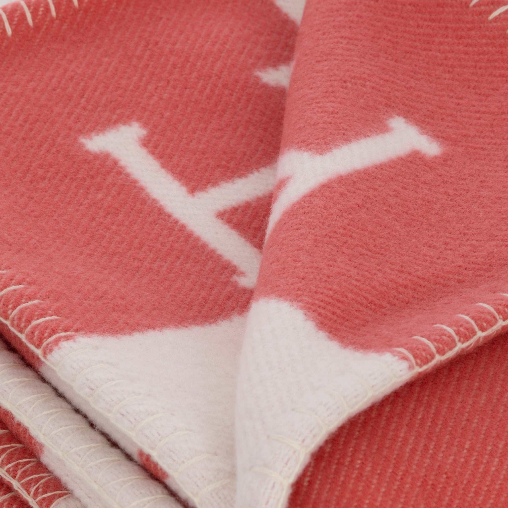 Hermes Baby Avalon Blanket Rose Lilas Wool & Cashmere