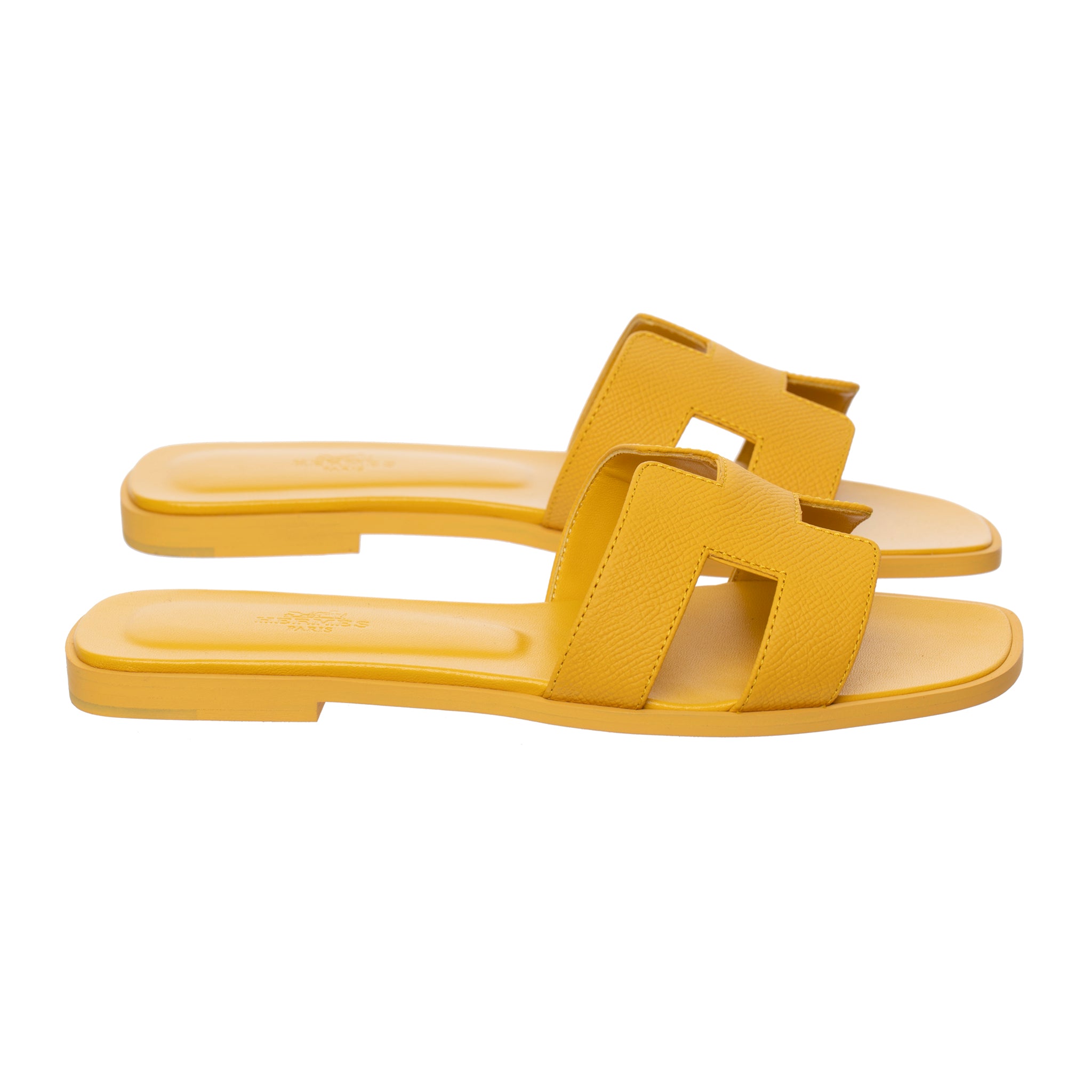 Hermes Oran Jaune Epsom Leather 38 Fr