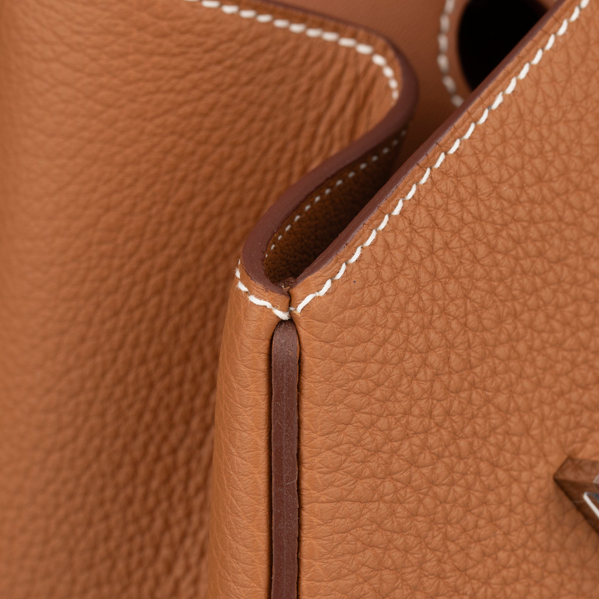 Hermes Birkin Desordre 30cm Gold Togo and Swift Leather Palladium Hardware