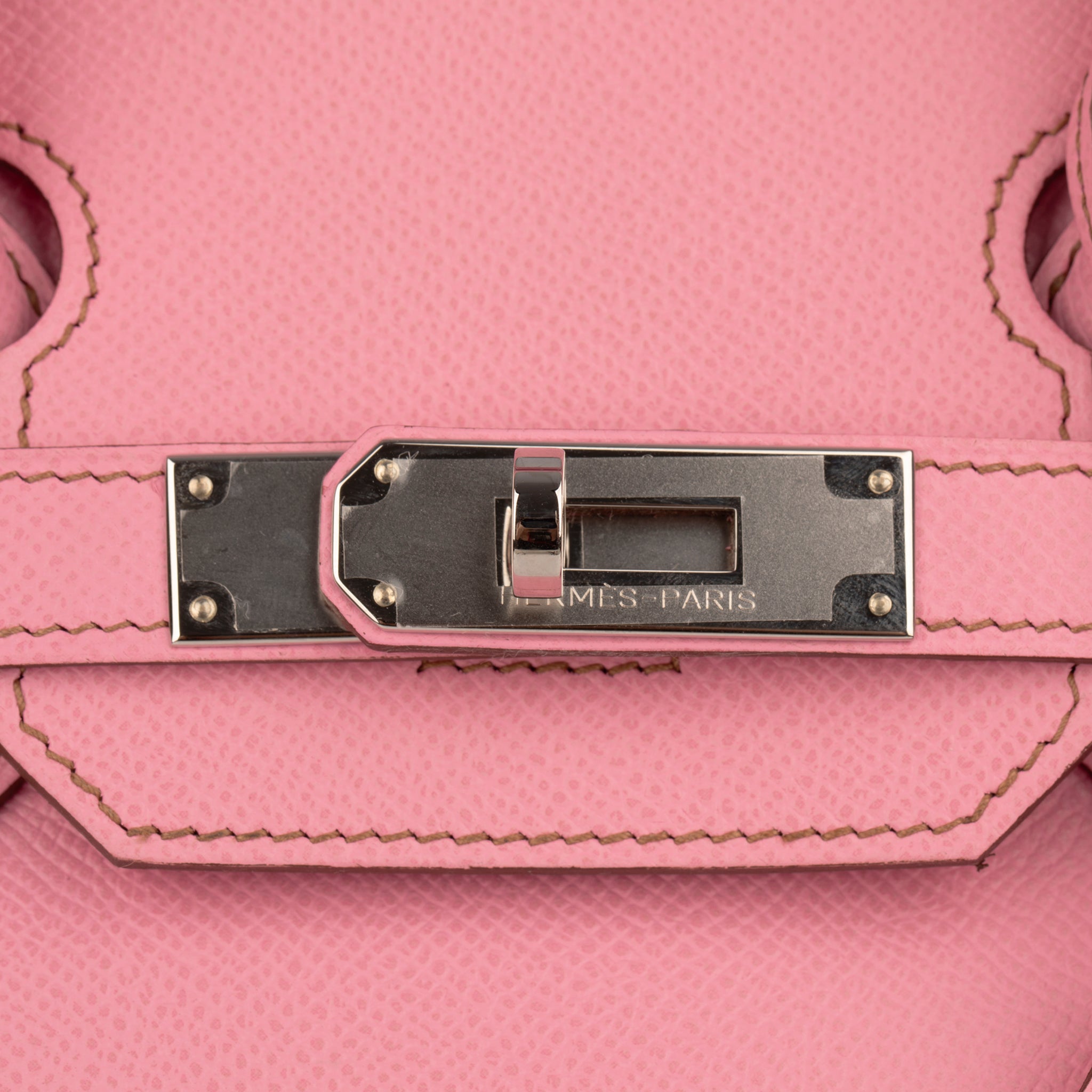 Hermes Birkin 30cm Bubblegum Epsom Leather Palladium Hardware