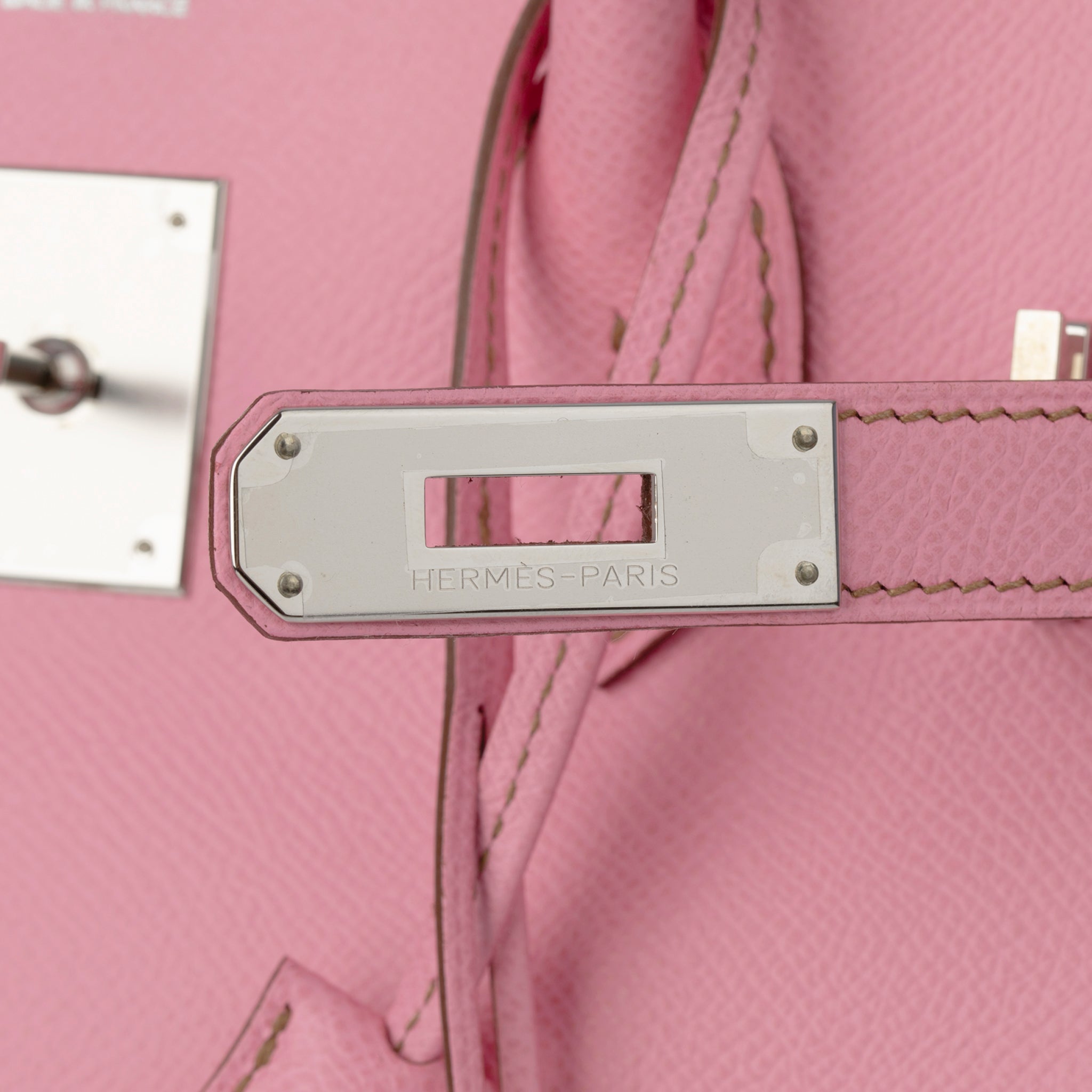Hermes Birkin 30cm Bubblegum Epsom Leather Palladium Hardware
