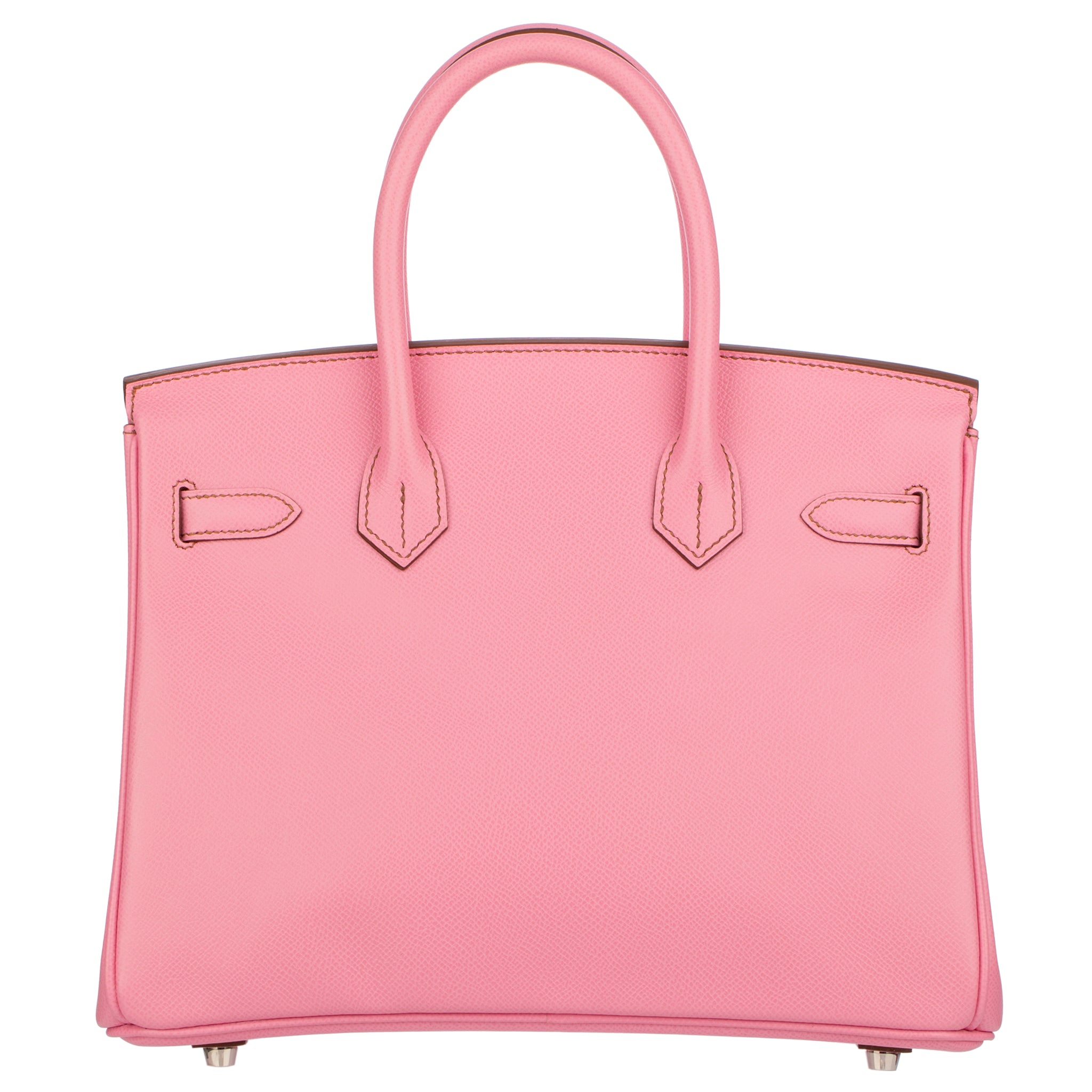 Hermes Birkin 30cm Bubblegum Epsom Leather Palladium Hardware