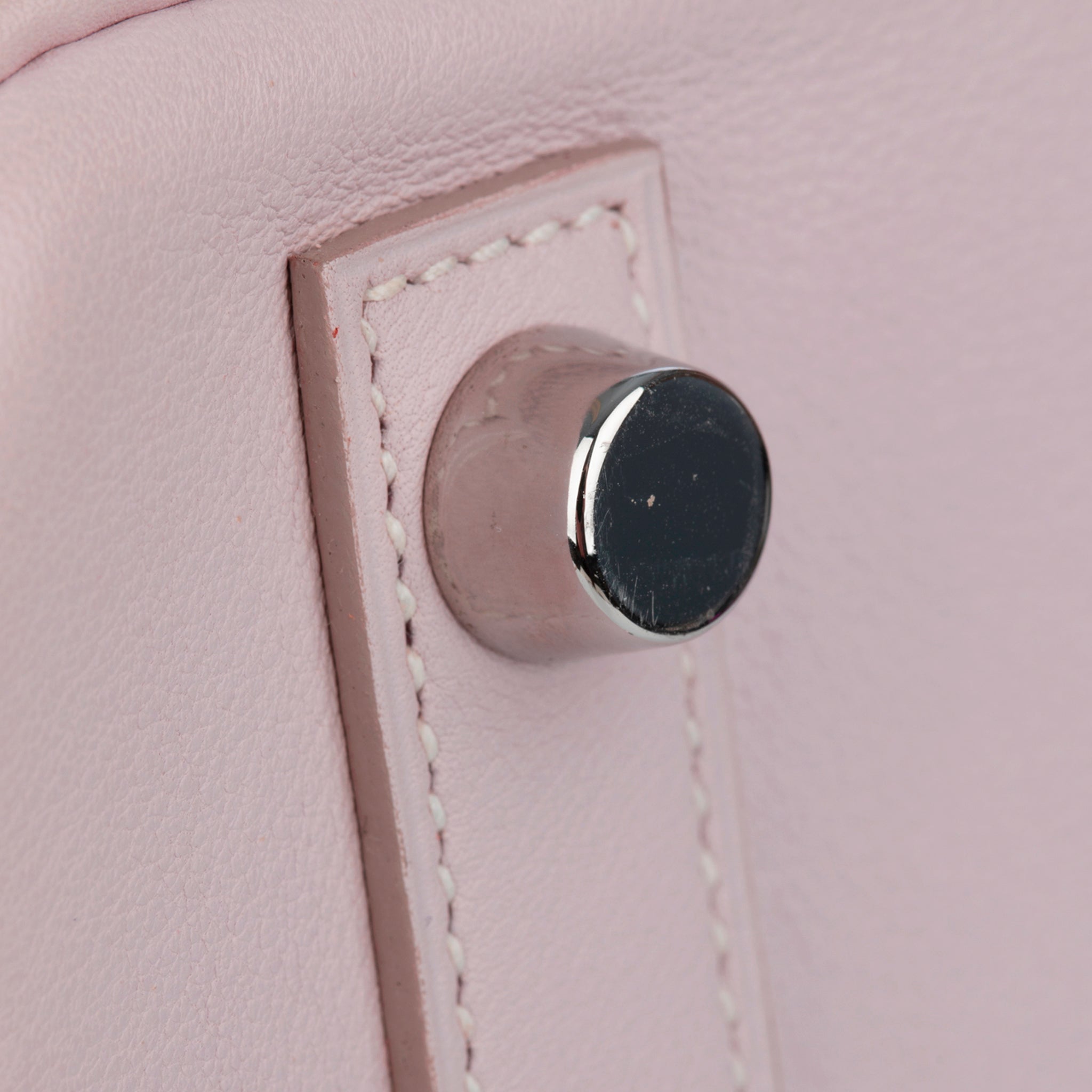 Hermes Birkin 25cm Rose Dragee Swift Leather Palladium Hardware