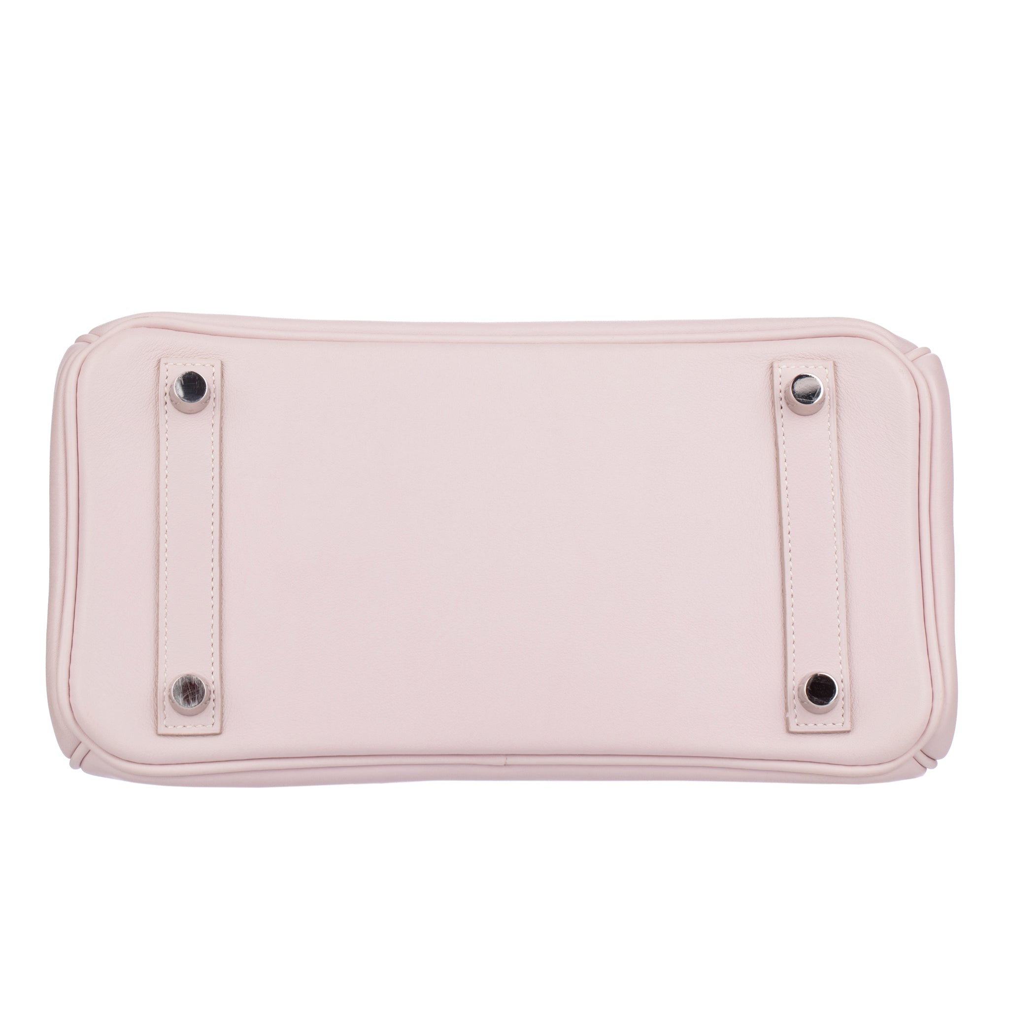 Hermes Birkin 25cm Rose Dragee Swift Leather Palladium Hardware