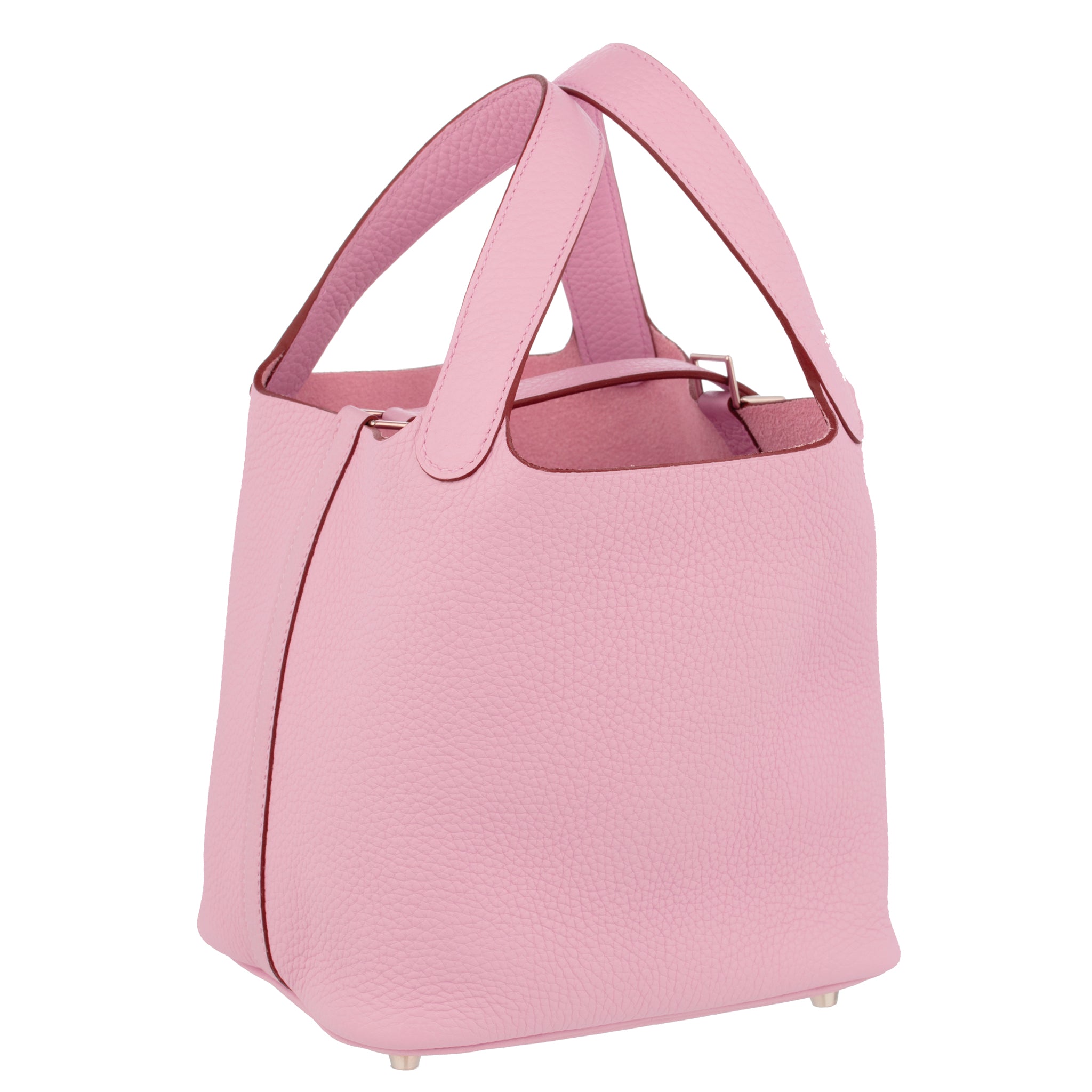 Hermes Picotin 18cm Mauve Sylvestre Clemence Leather Palladium Hardware