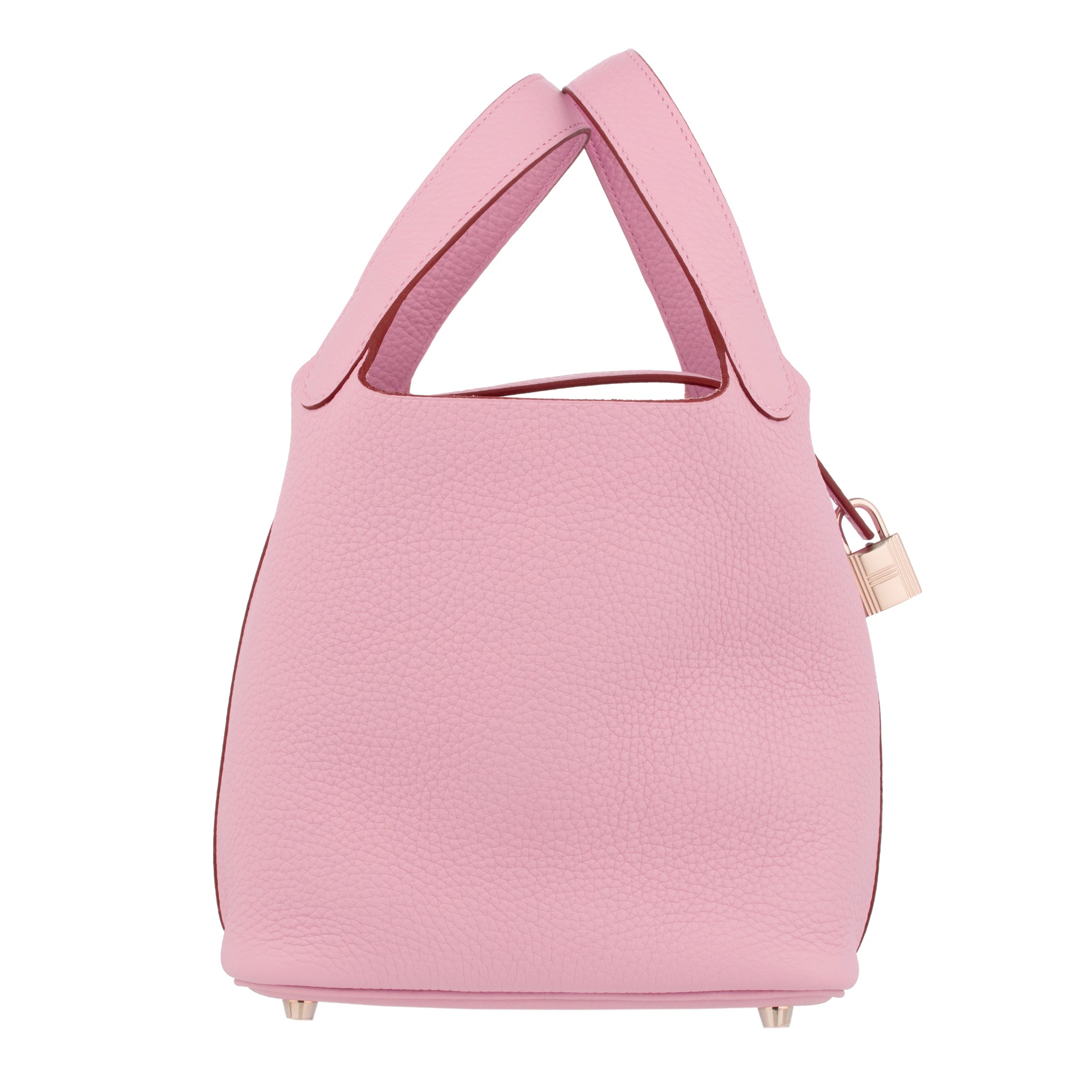 Hermes Picotin 18cm Mauve Sylvestre Clemence Leather Palladium Hardware