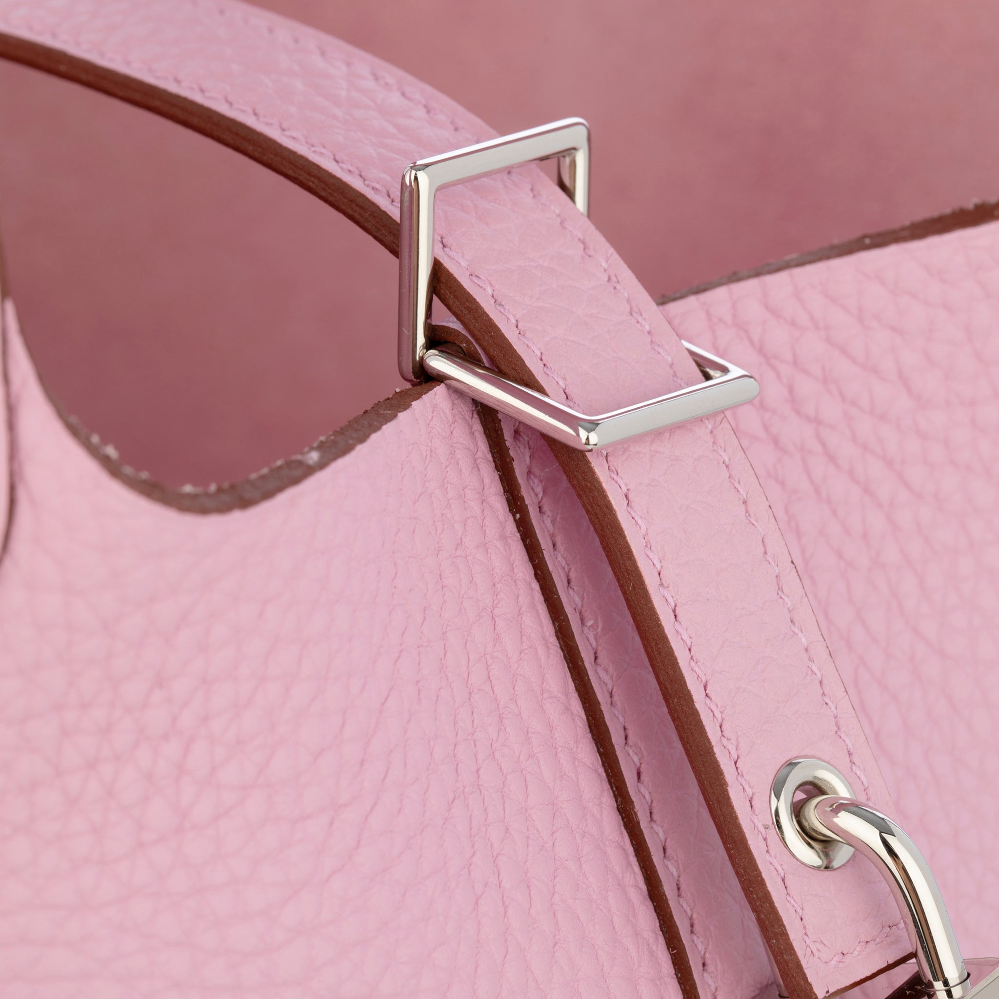 Hermes Picotin 18cm Mauve Sylvestre Clemence Leather Palladium Hardware
