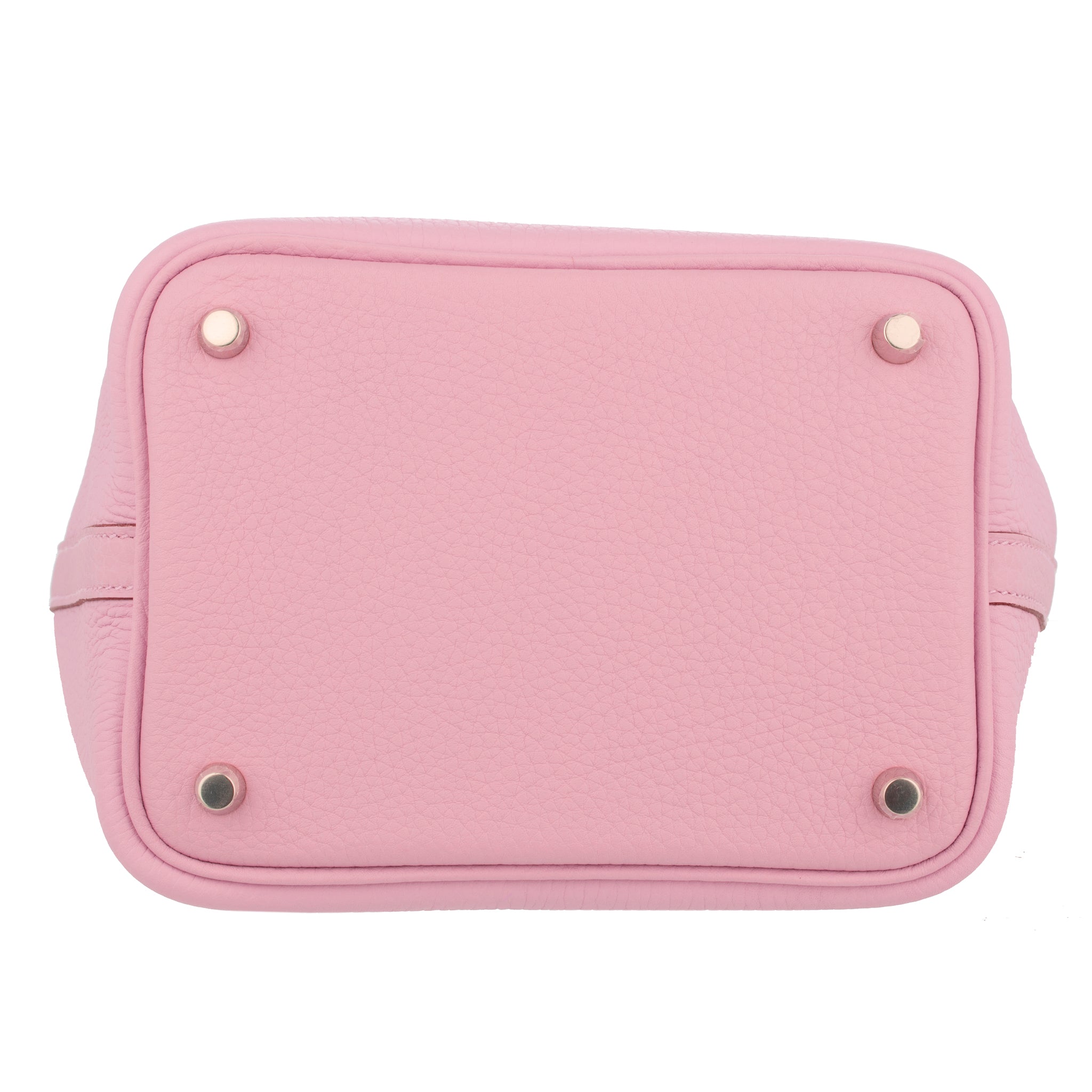 Hermes Picotin 18cm Mauve Sylvestre Clemence Leather Palladium Hardware