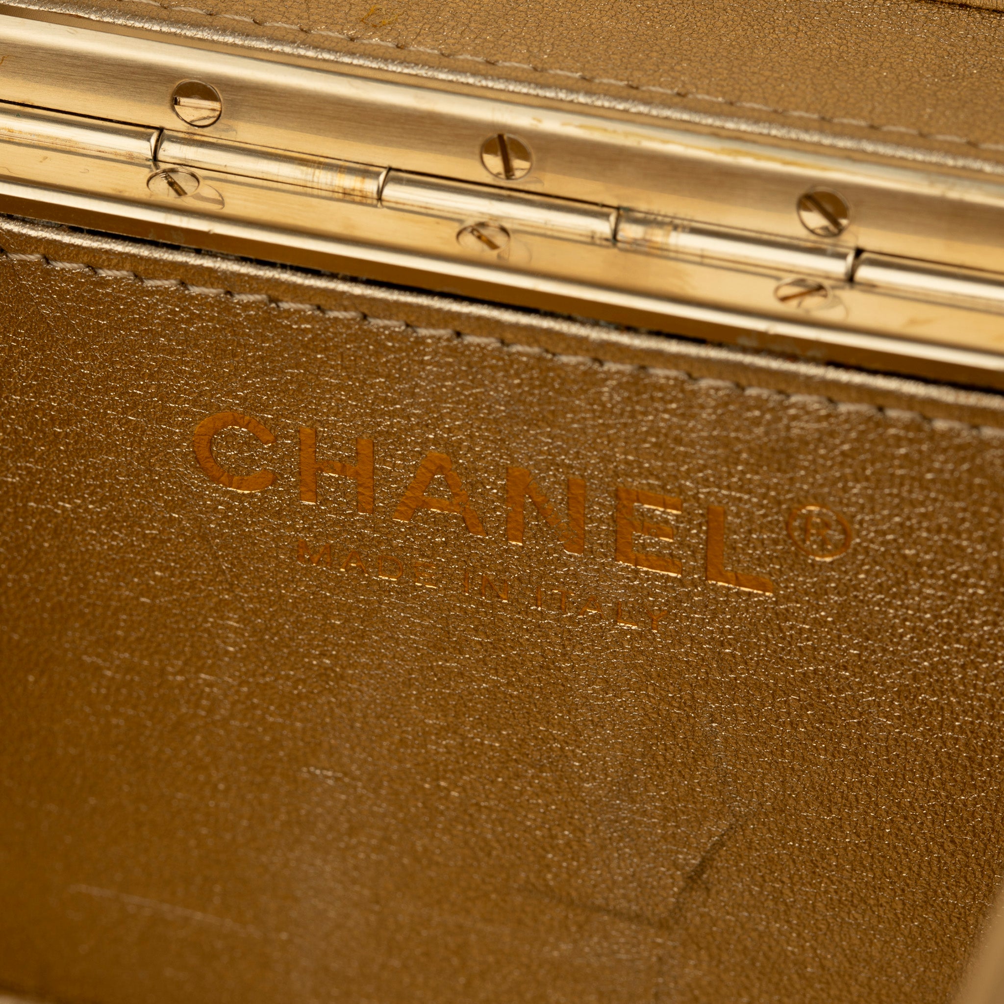 Chanel Minaudière Limited Edition Casino Dice Black Gold-Tone Hardware
